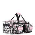 40L Ultimate Duffle Bag Leopard Pink Zip