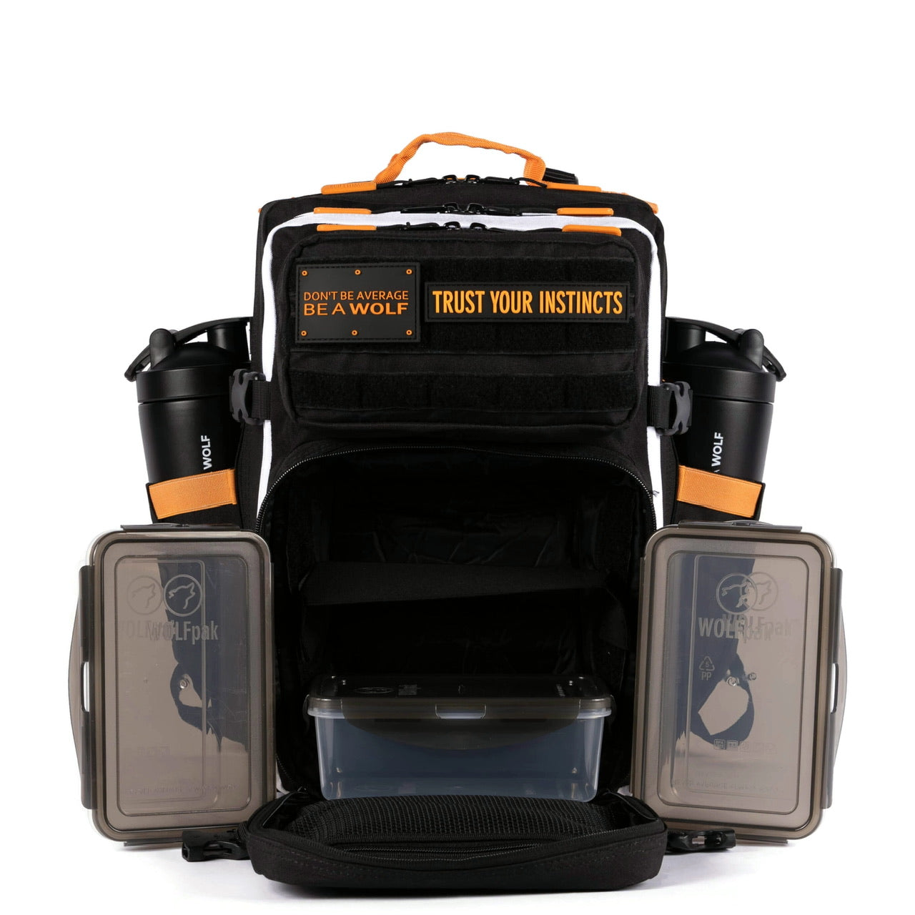 35L Meal Prep Management Backpack Orange Turbo