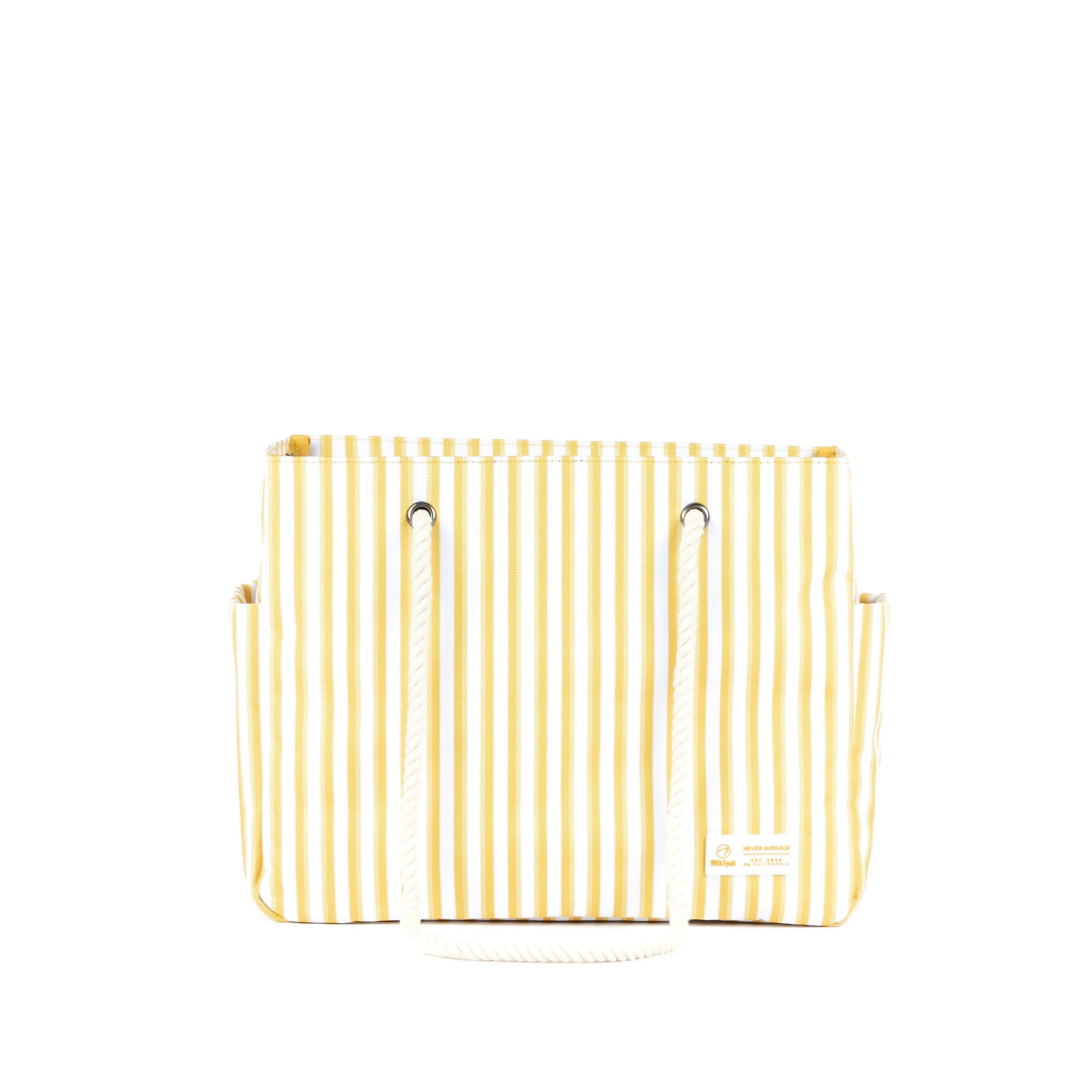 Tote Bag Yellow Stripes