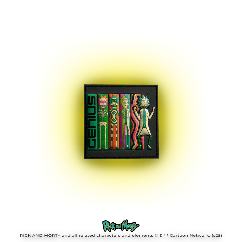 Rick and Morty Genius Patch