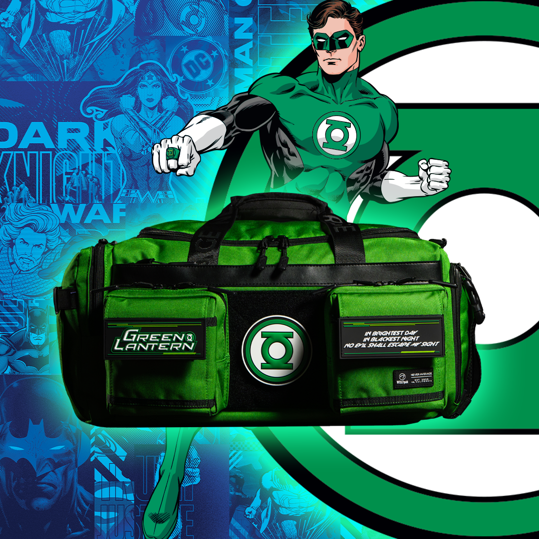 30L Perfect Duffle Bag Green Lantern (SALE)