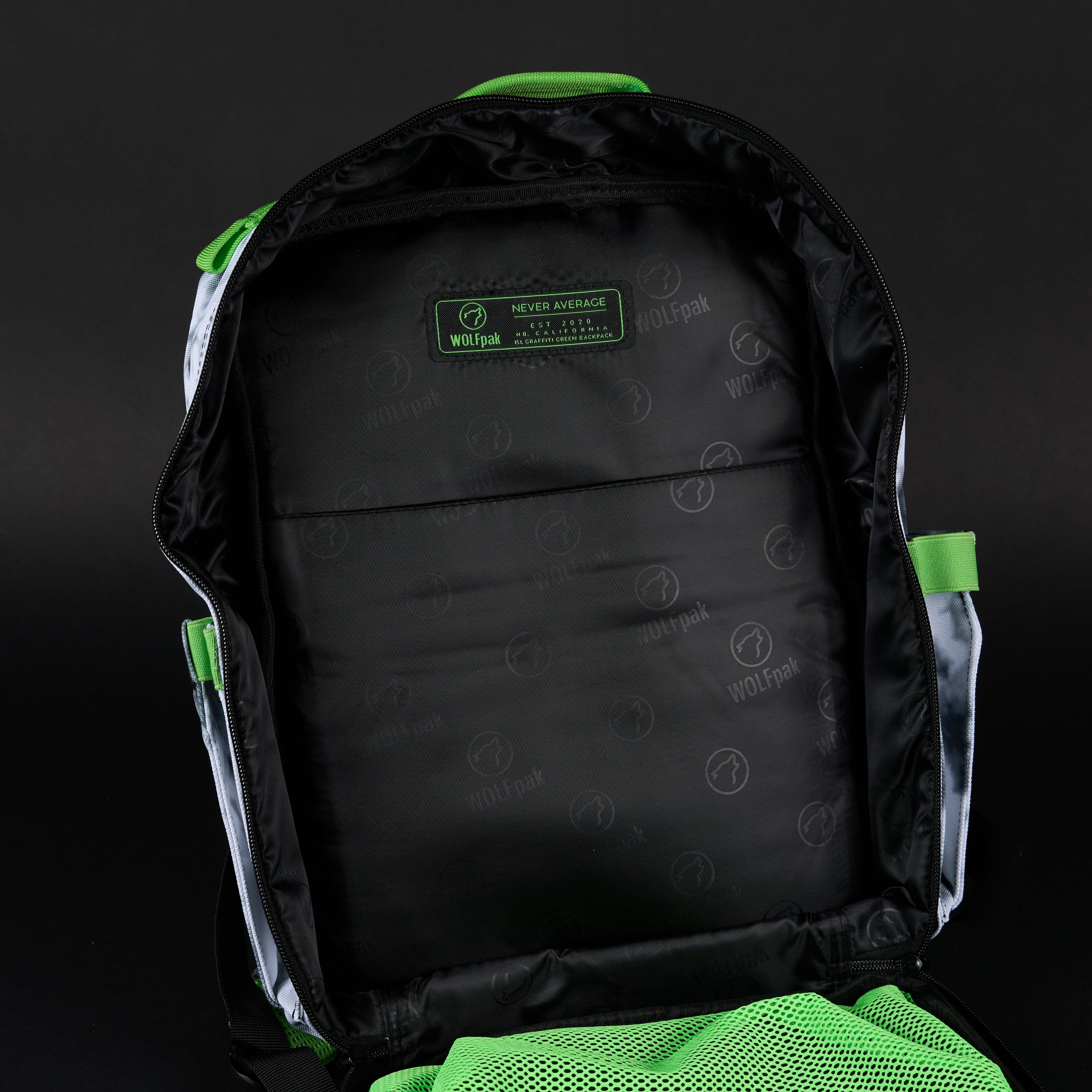 15L Tactical Backpack Graffiti Green