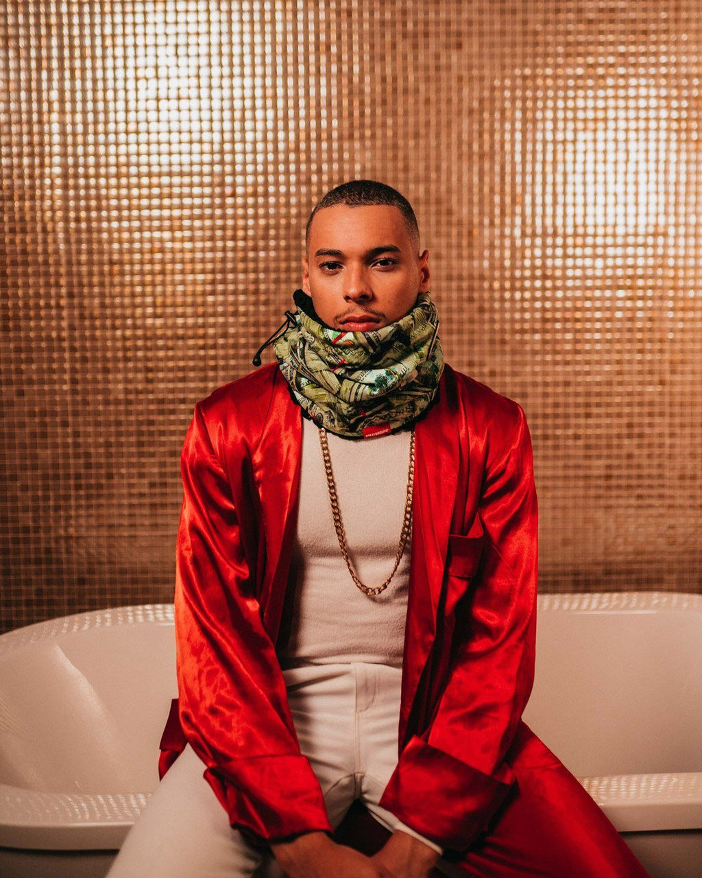 MAMA I MADE IT NECK WARMER