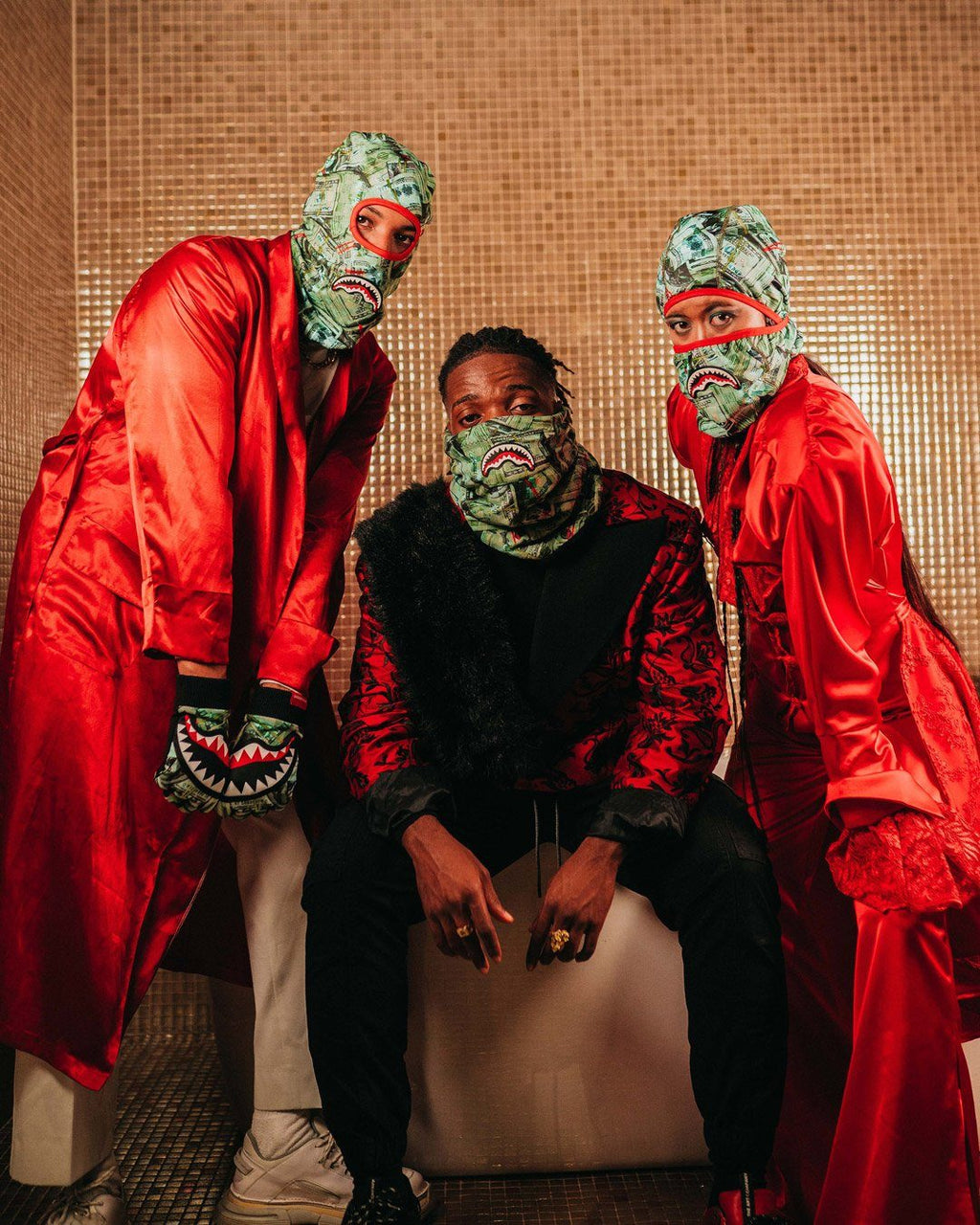 MAMA I MADE IT PULL DOWN SKI MASK