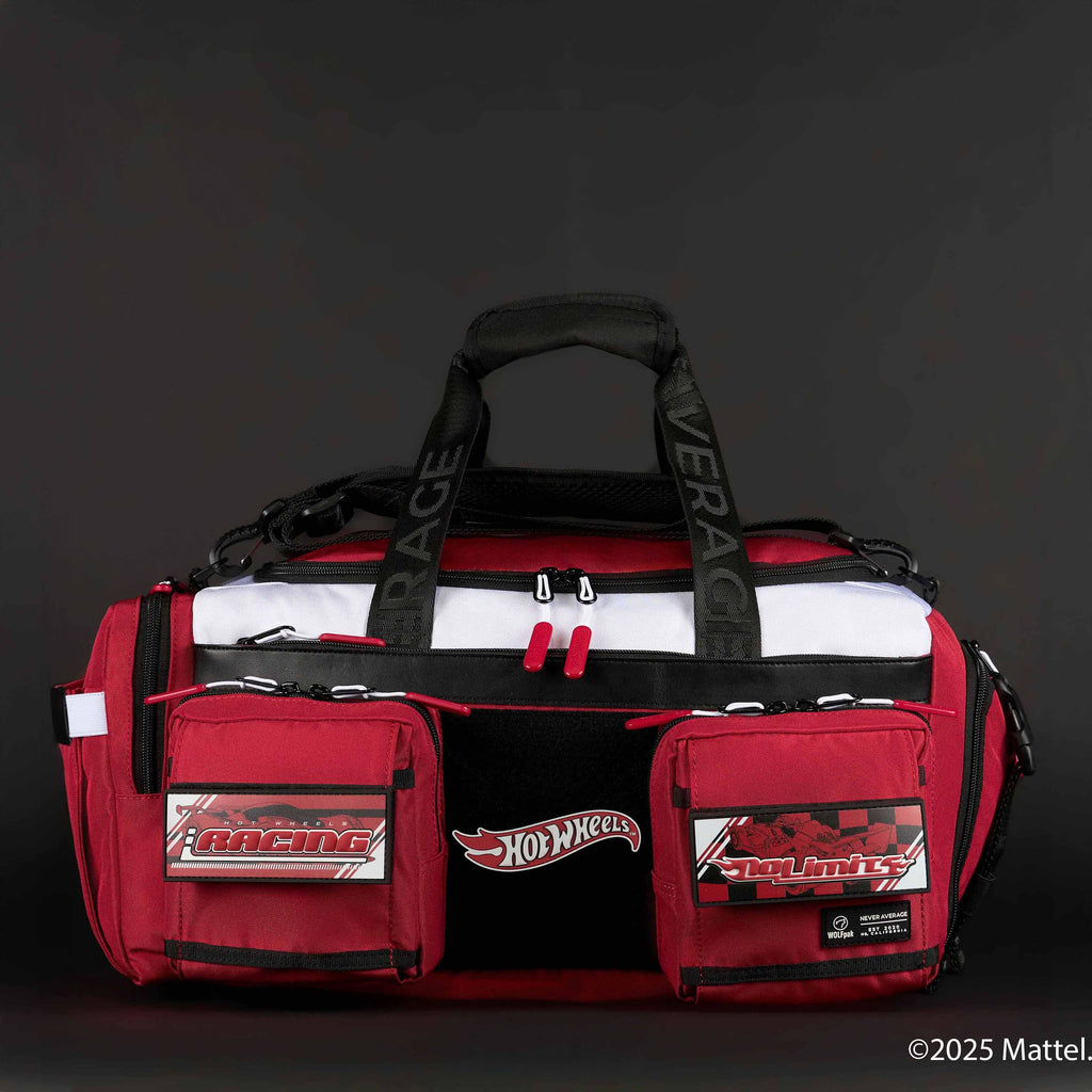 30L Perfect Duffle Bag Hot Wheels Racing
