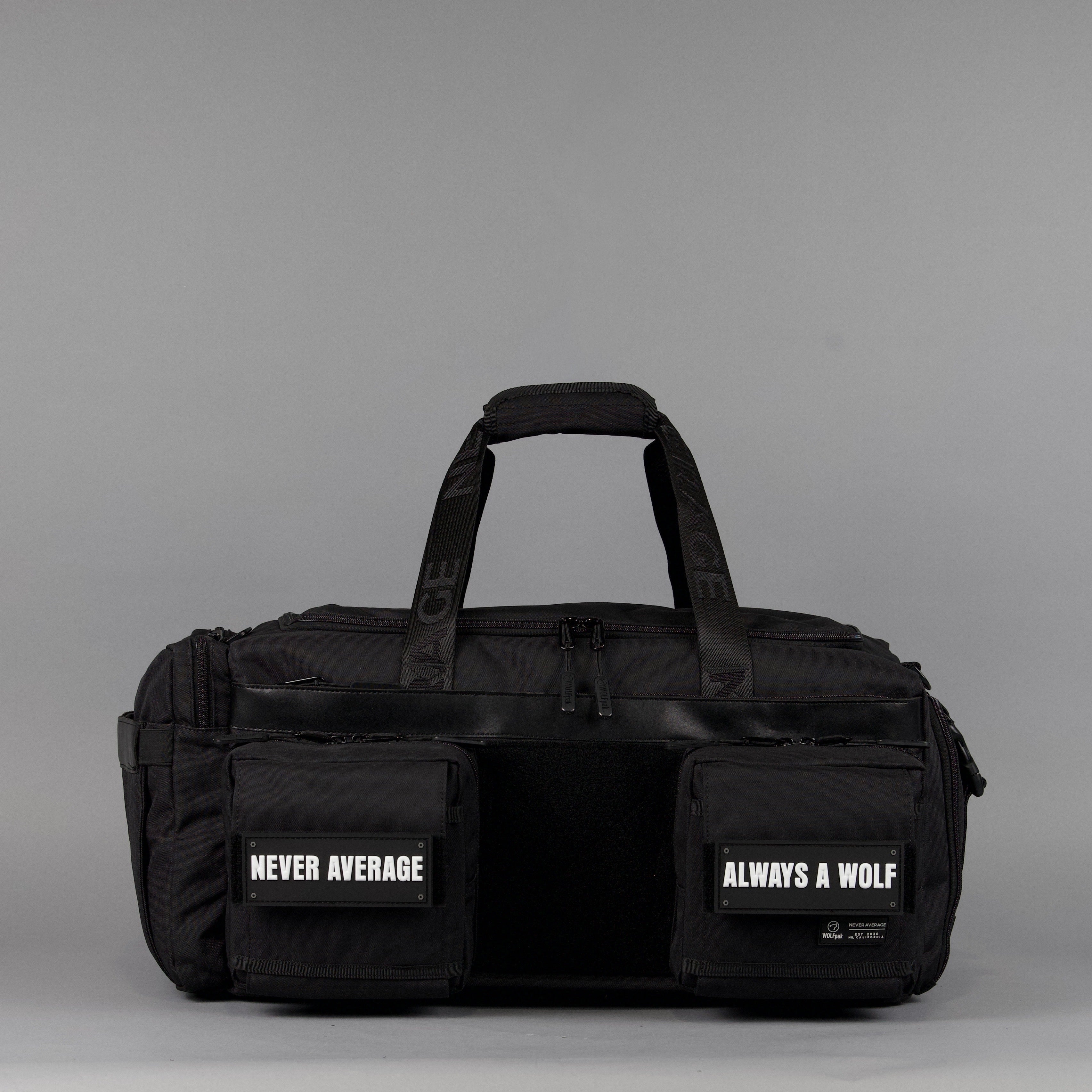 40L Alpha Black Meal Management Duffle Bag