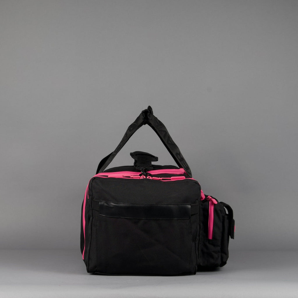 40L Ultimate Duffle Bag Black Neon Pink