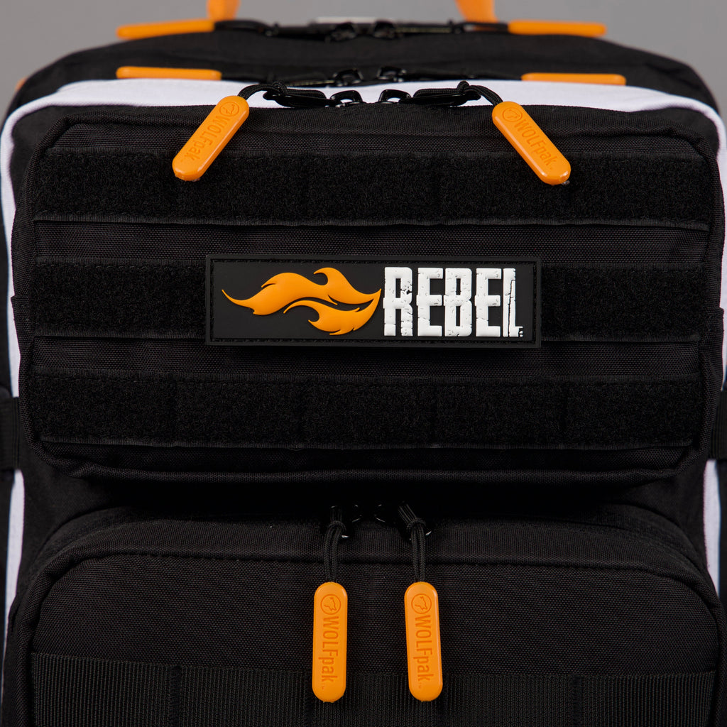 Orange Turbo Rebel Patch