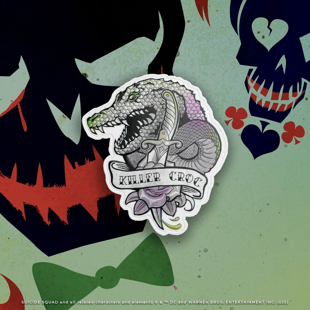 Suicide Squad Killer Croc Patch
