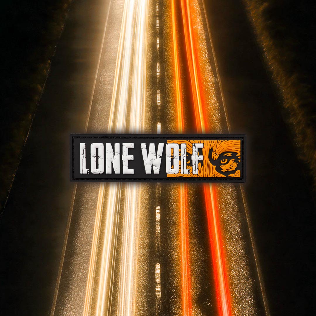Orange Turbo Lone Wolf Patch