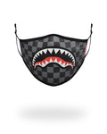 SHARKS IN PARIS (GREY) FORM-FITTING MASK