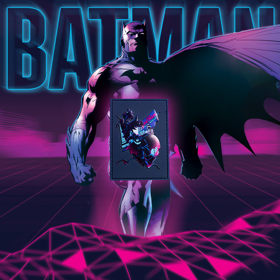 Team Neon Batman Patch