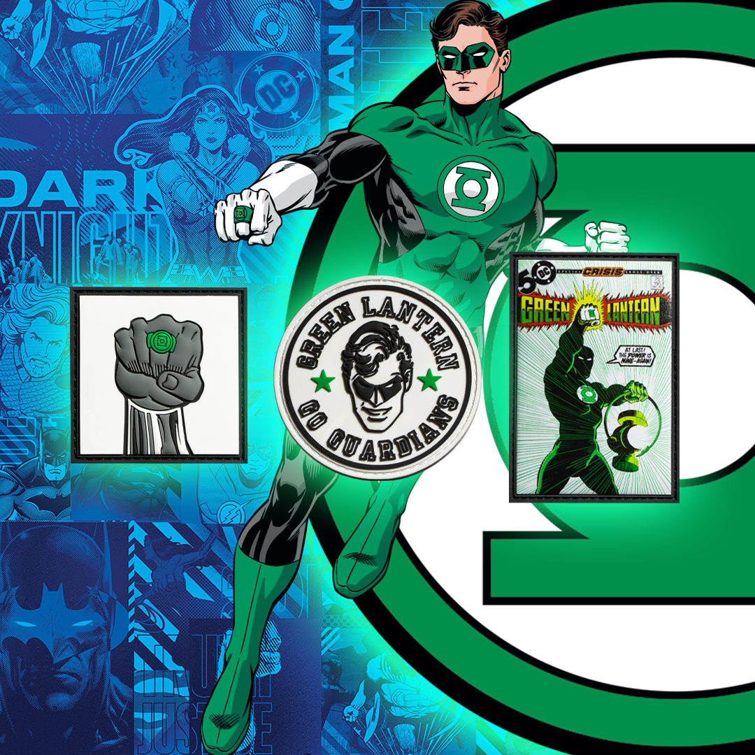 Green Lantern Comic Patch Bundle