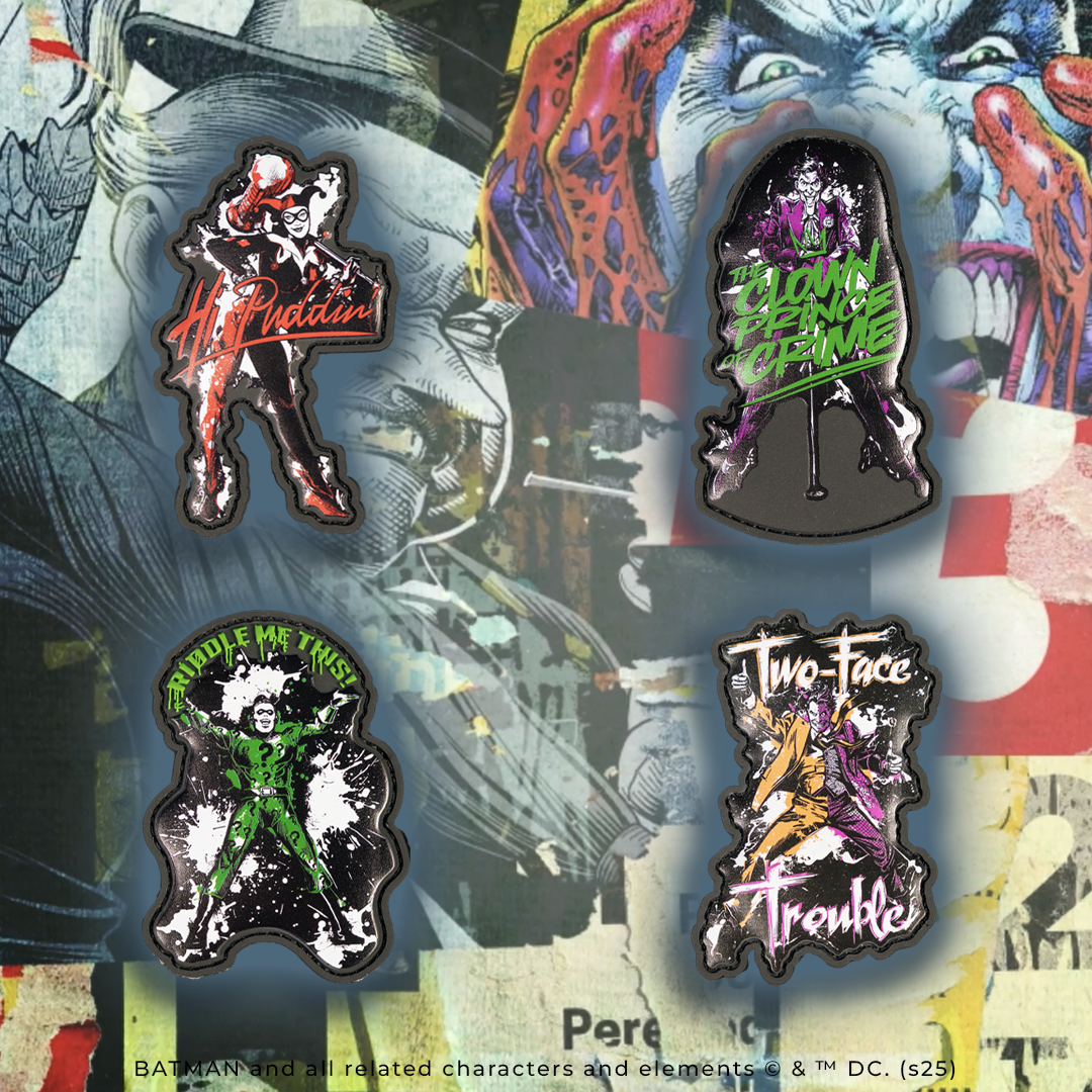 DC Villain Patch Bundle #1