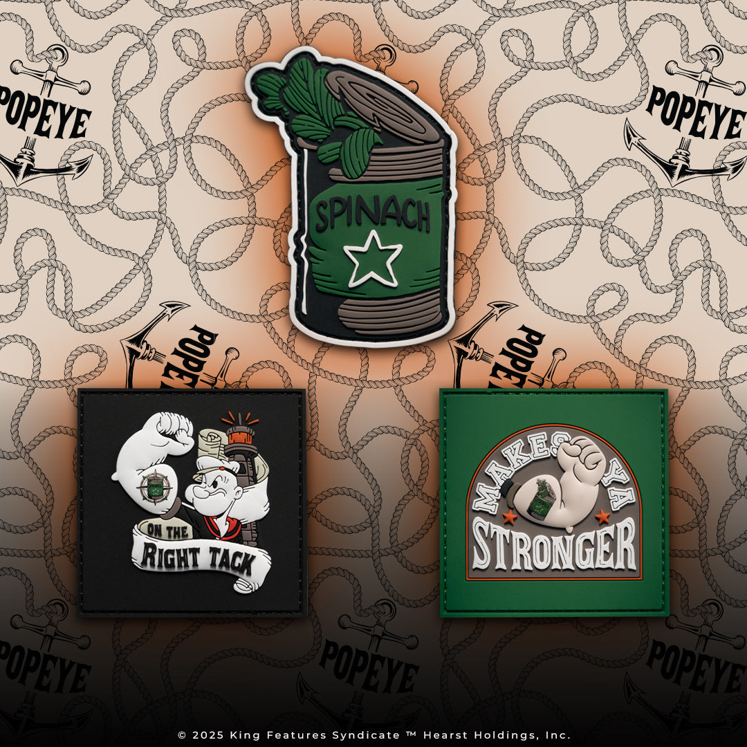 Popeye Sink or Swim Patch Bundle #1