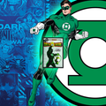 Green Lantern Comic Cover Patch