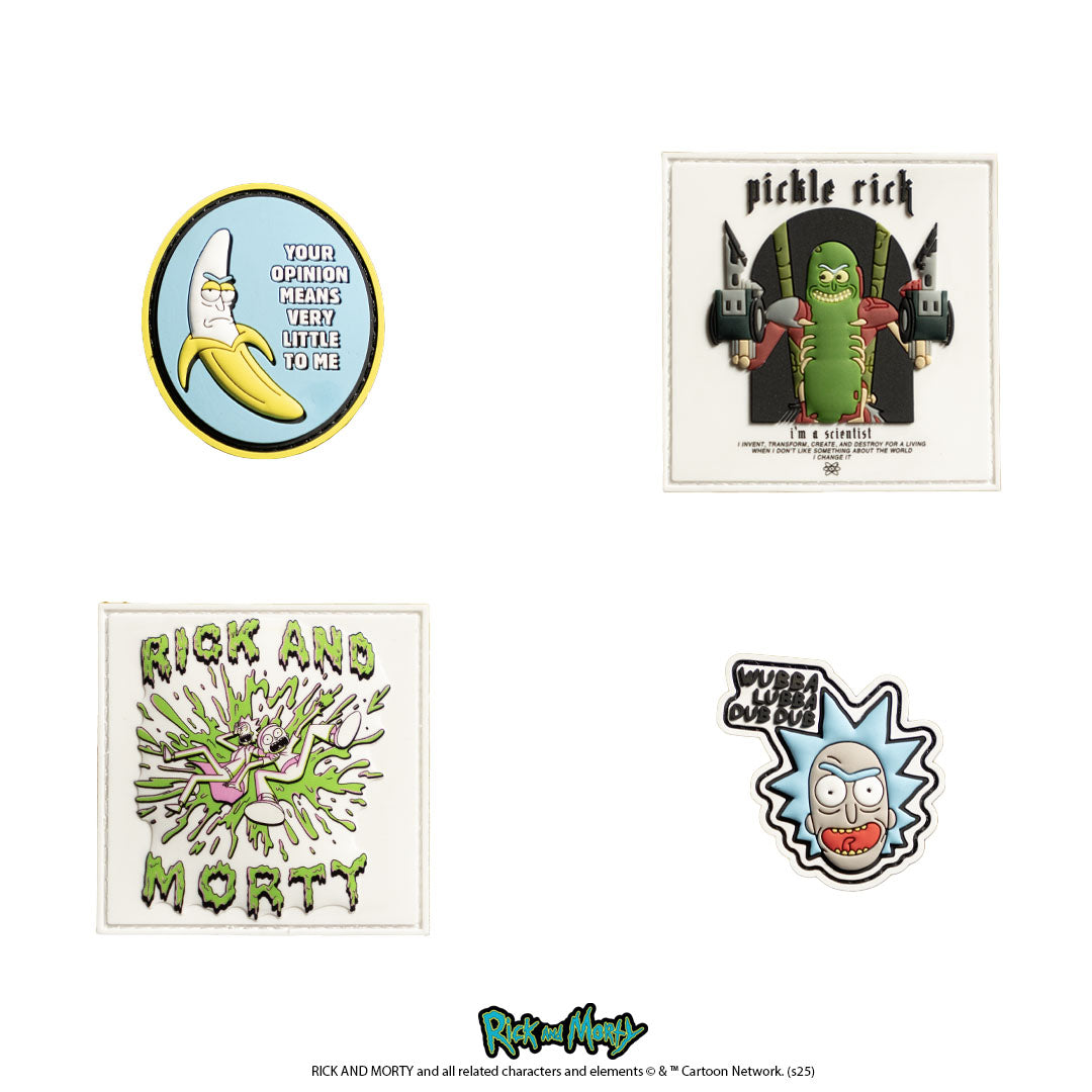 Rick and Morty Patch Bundle #1
