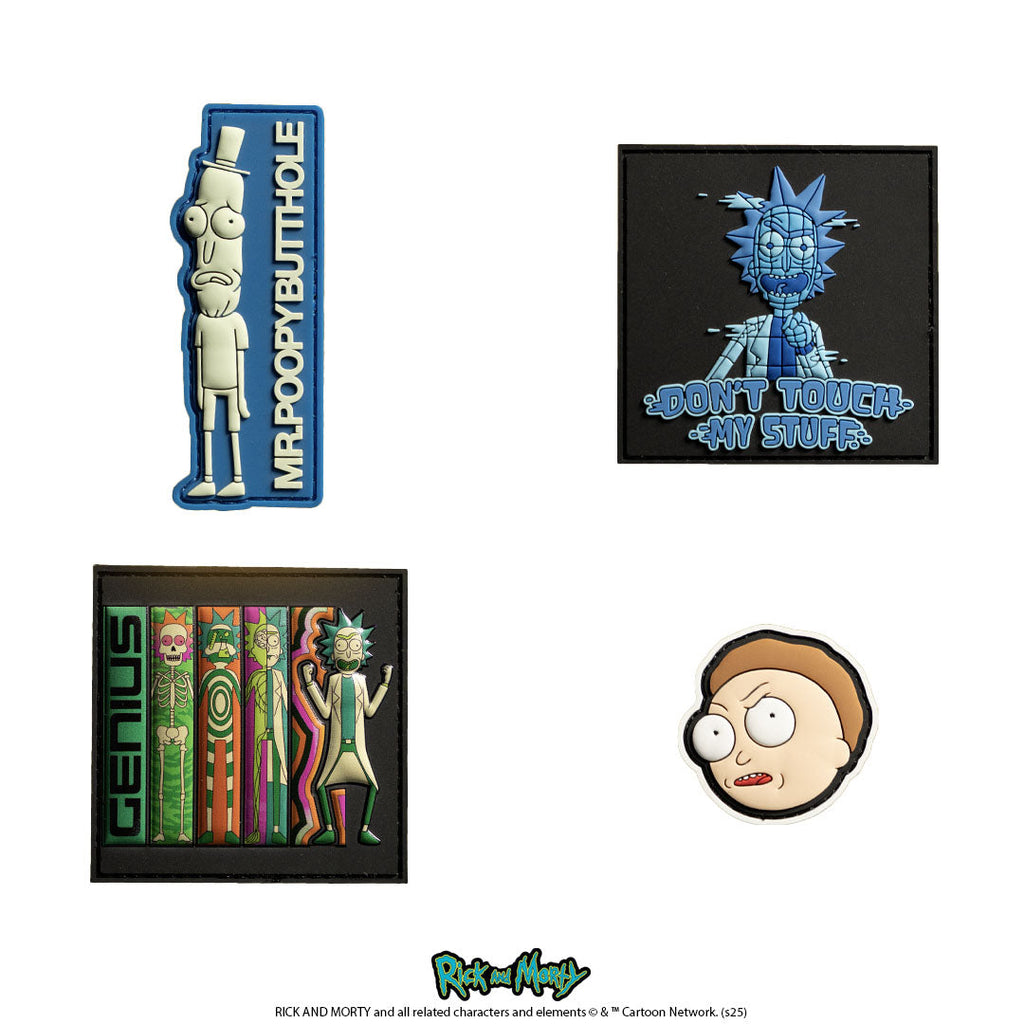 Rick and Morty Patch Bundle #2