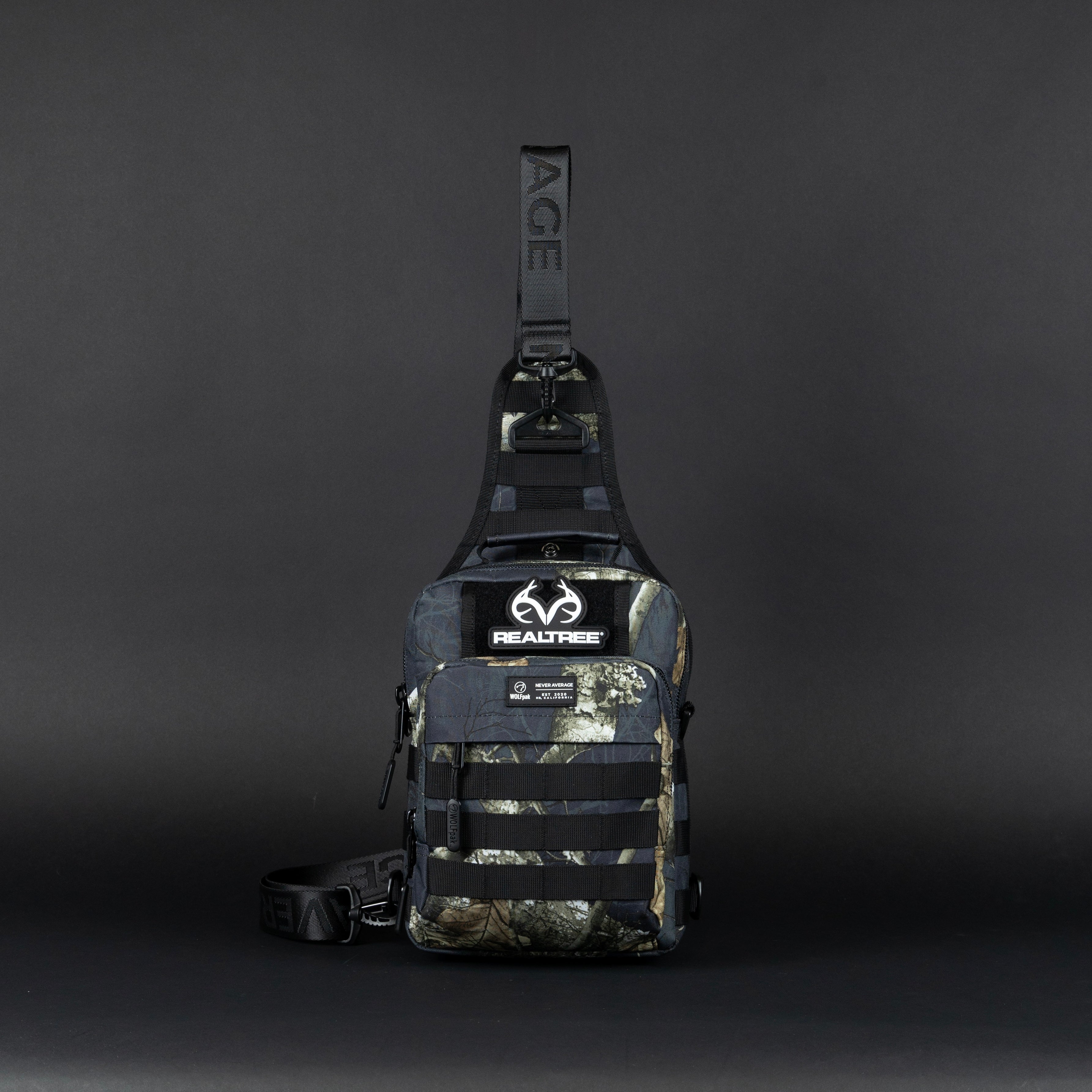 9L Tactical Sling Bag Realtree Edge Black