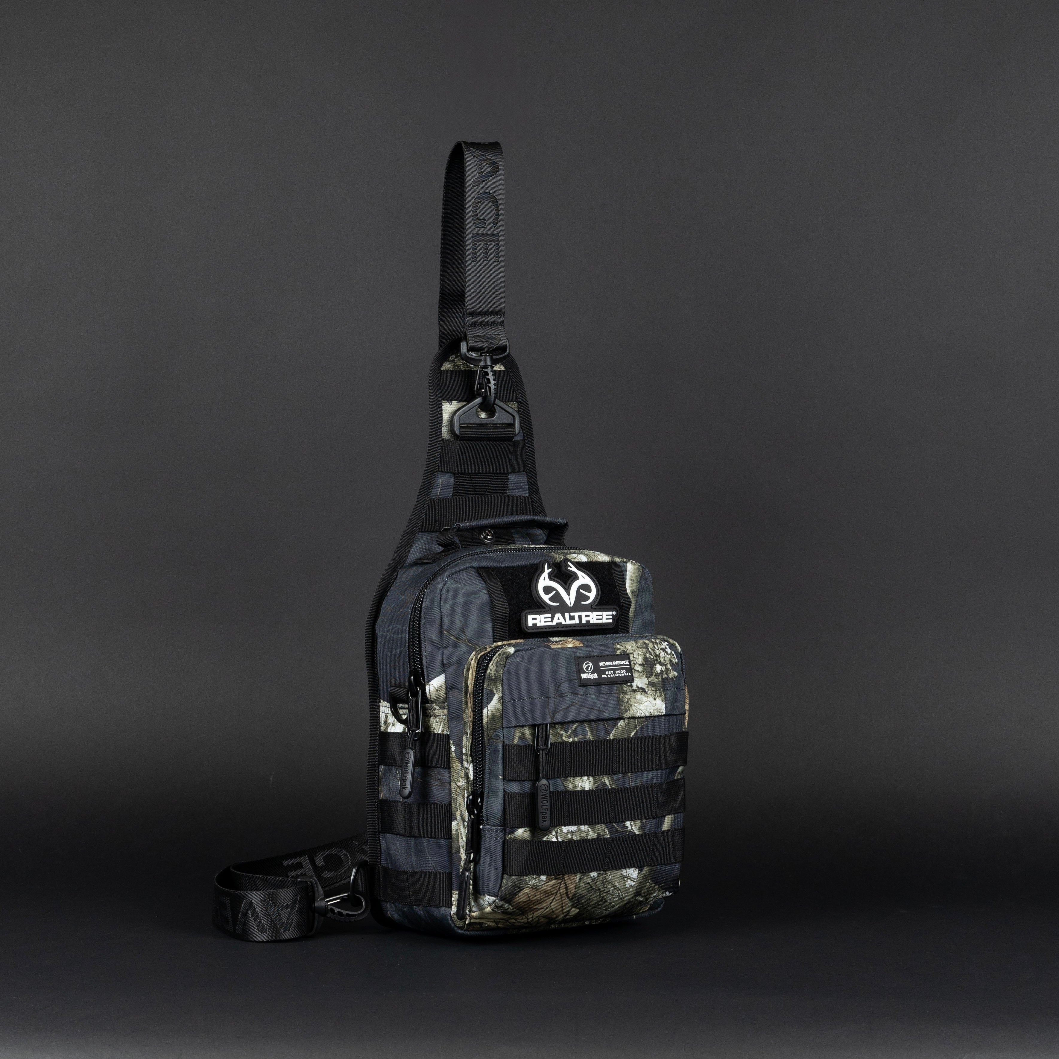 9L Tactical Sling Bag Realtree Edge Black