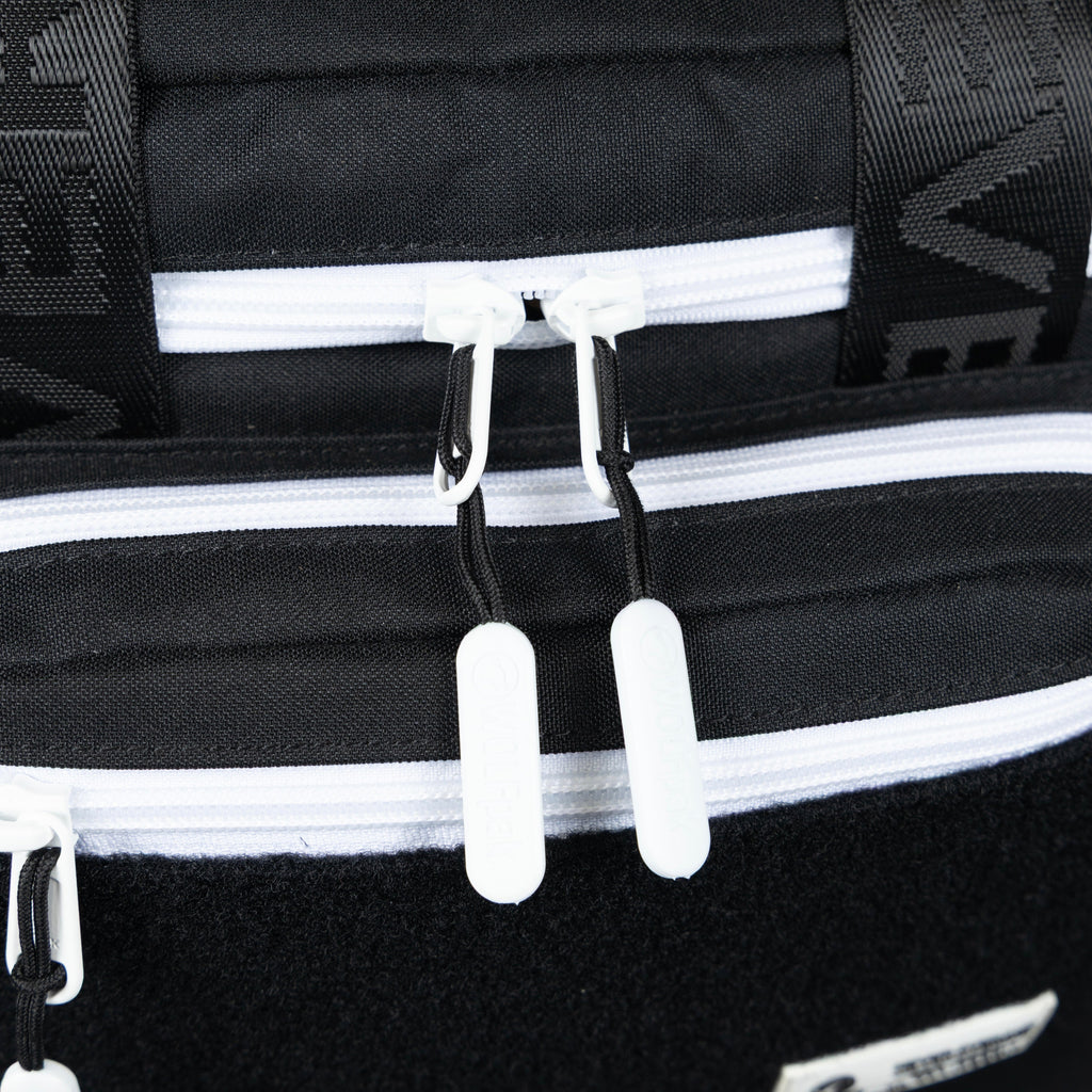 9L Alpha Black with White Accents Mini Tactical Lunch Box