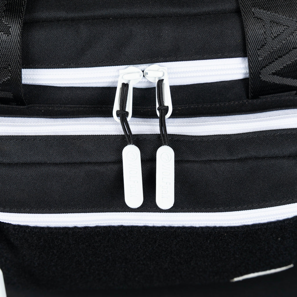 20L Alpha Black with White Accents Tactical Lunch Box