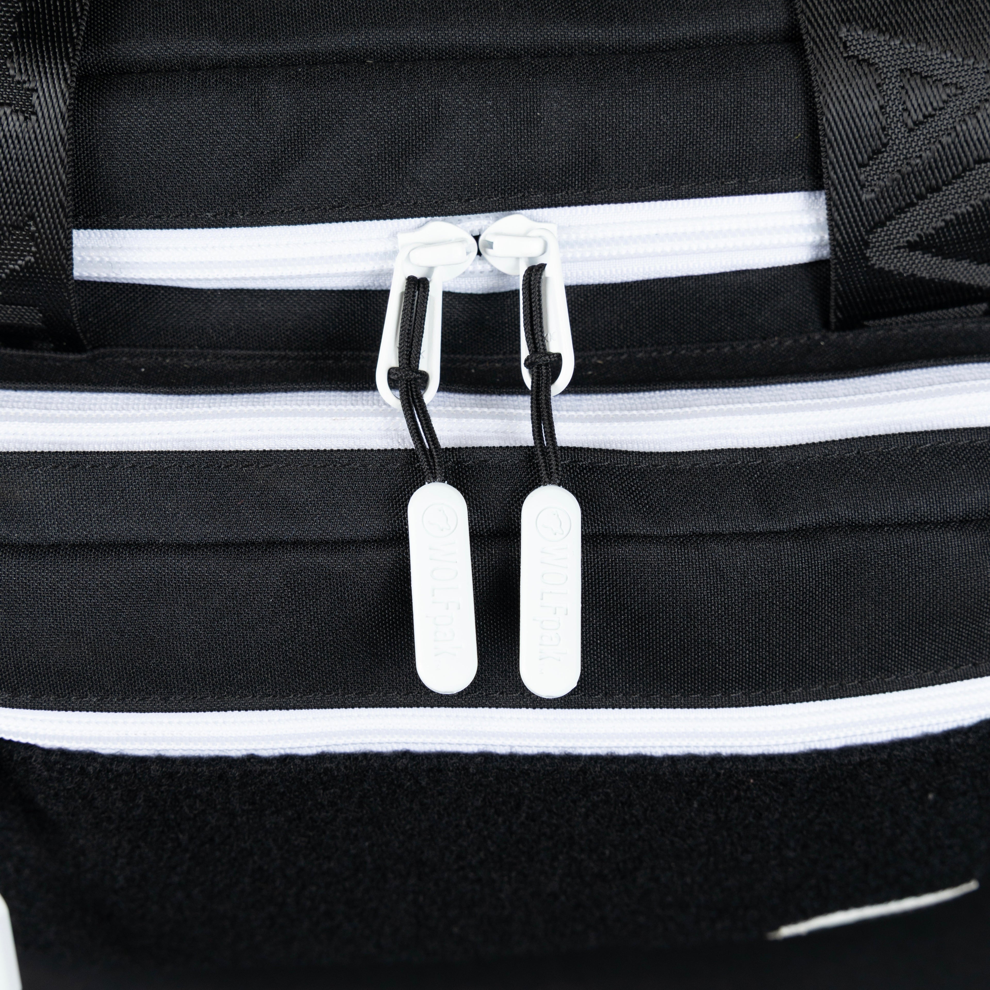 20L Alpha Black with White Accents Tactical Lunch Box