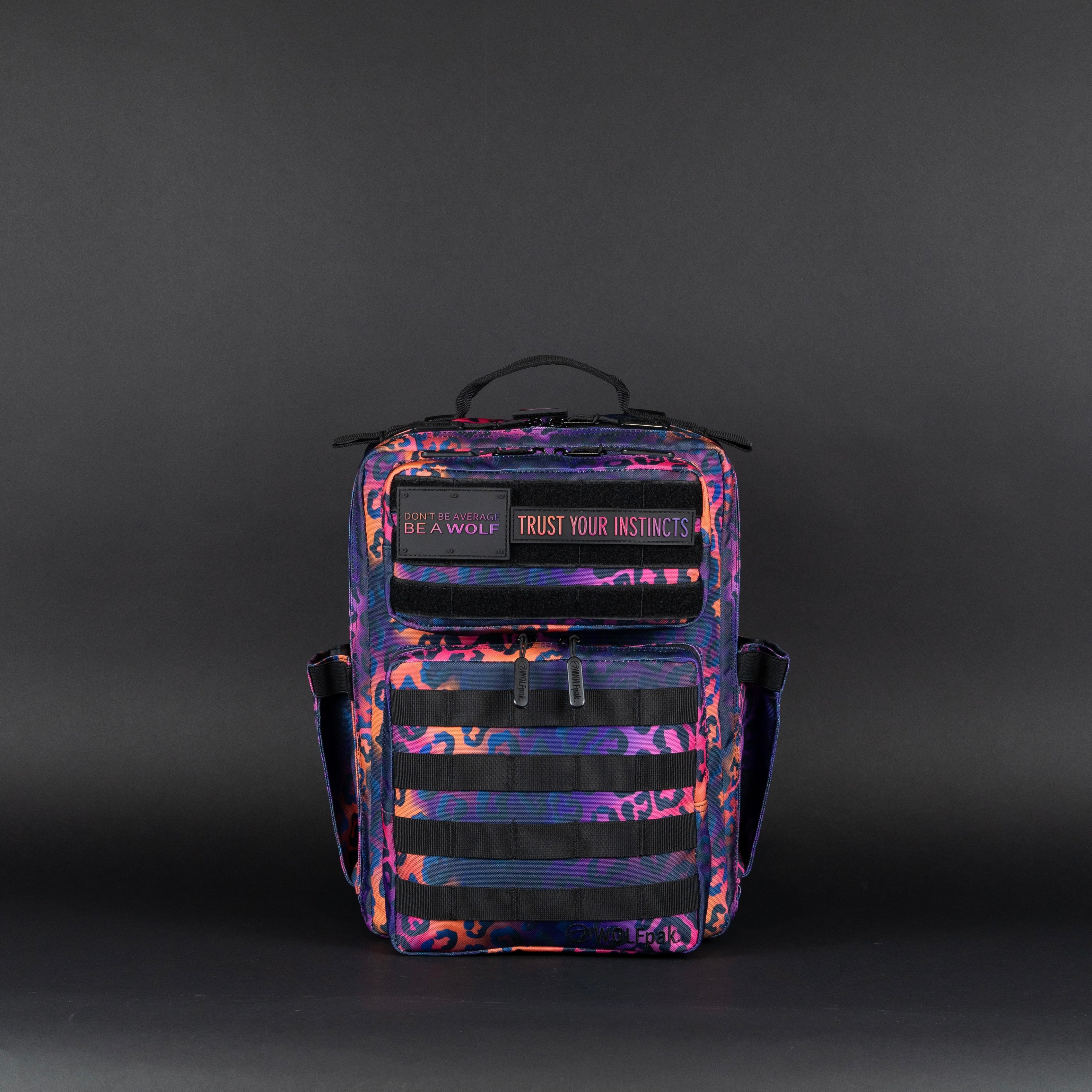 15L Backpack Neon Leopard