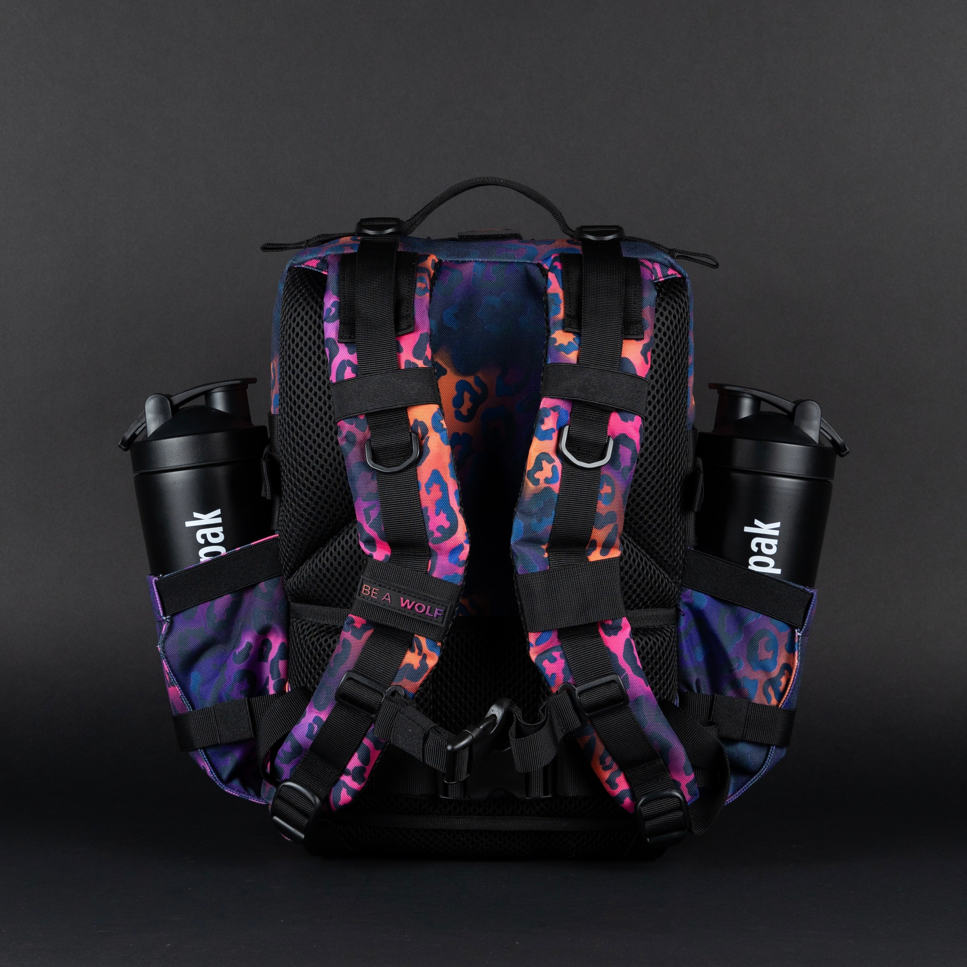 25L Backpack Neon Leopard