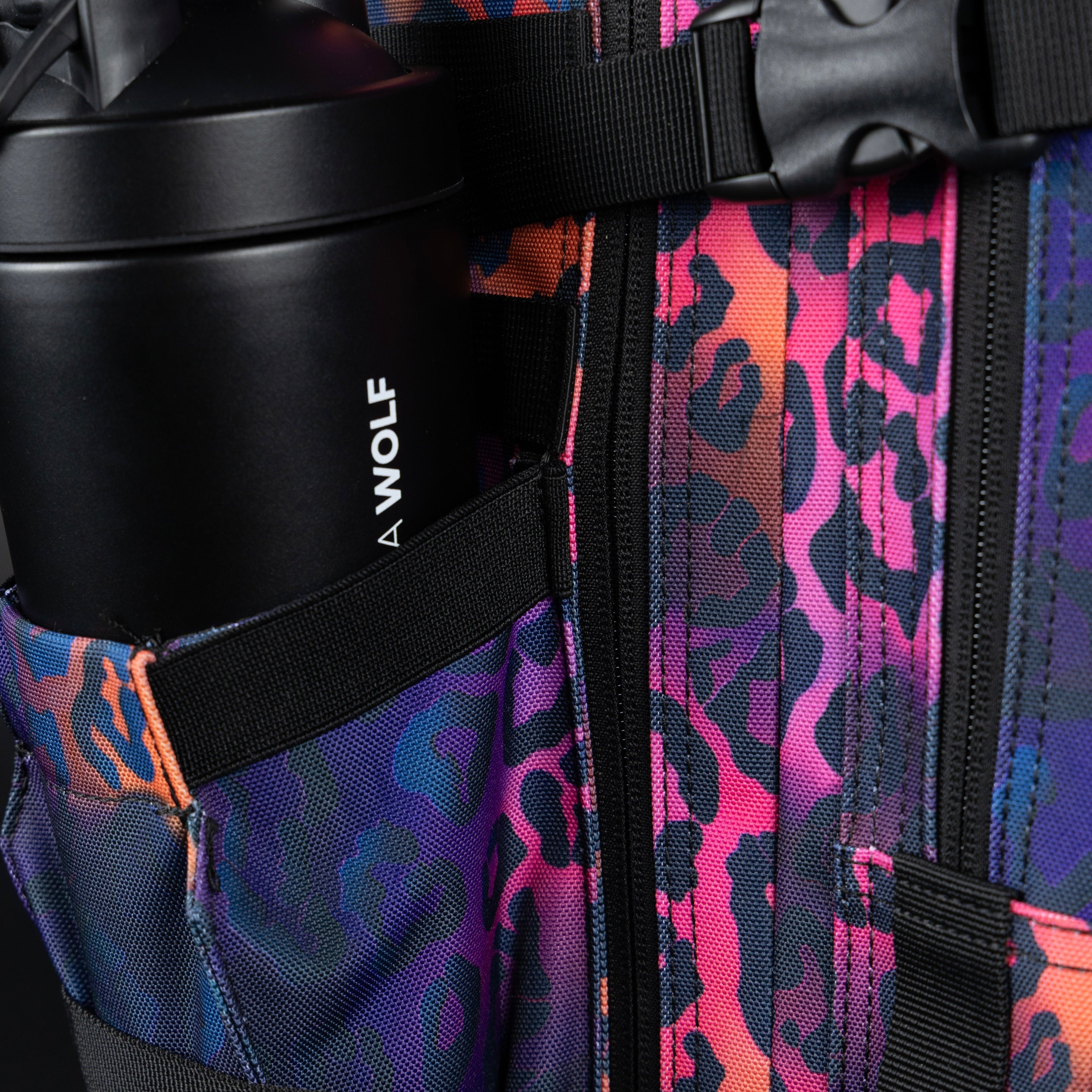 15L Backpack Neon Leopard