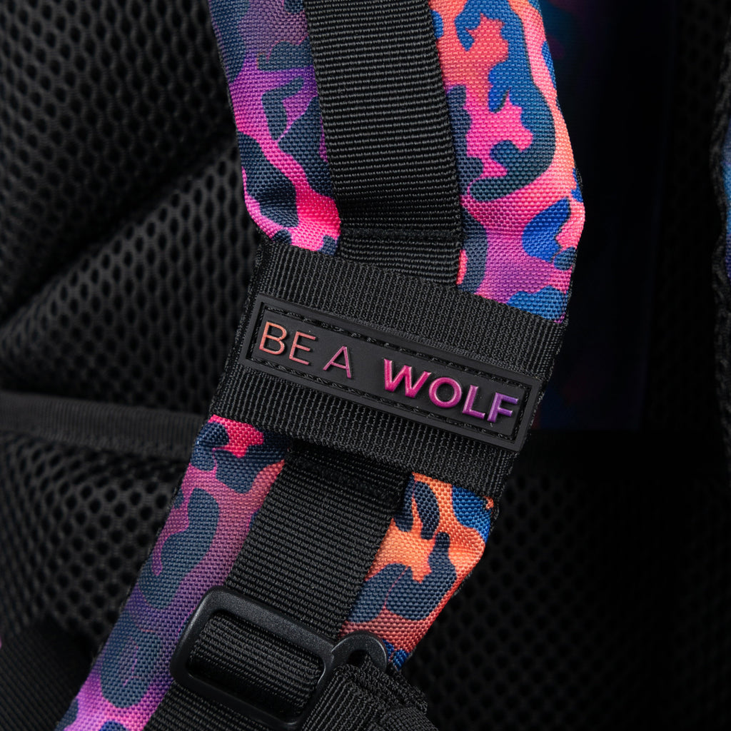 25L Backpack Neon Leopard