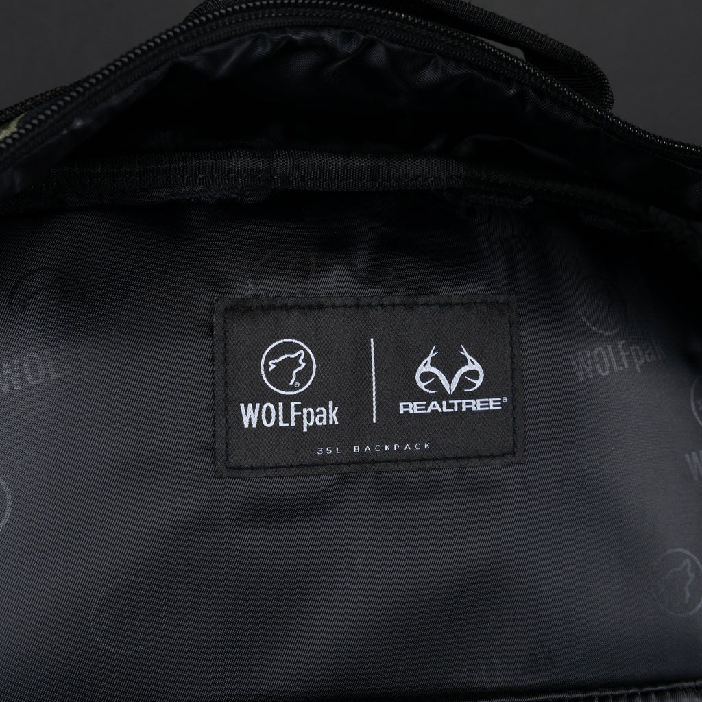 35L Backpack Realtree Edge Black