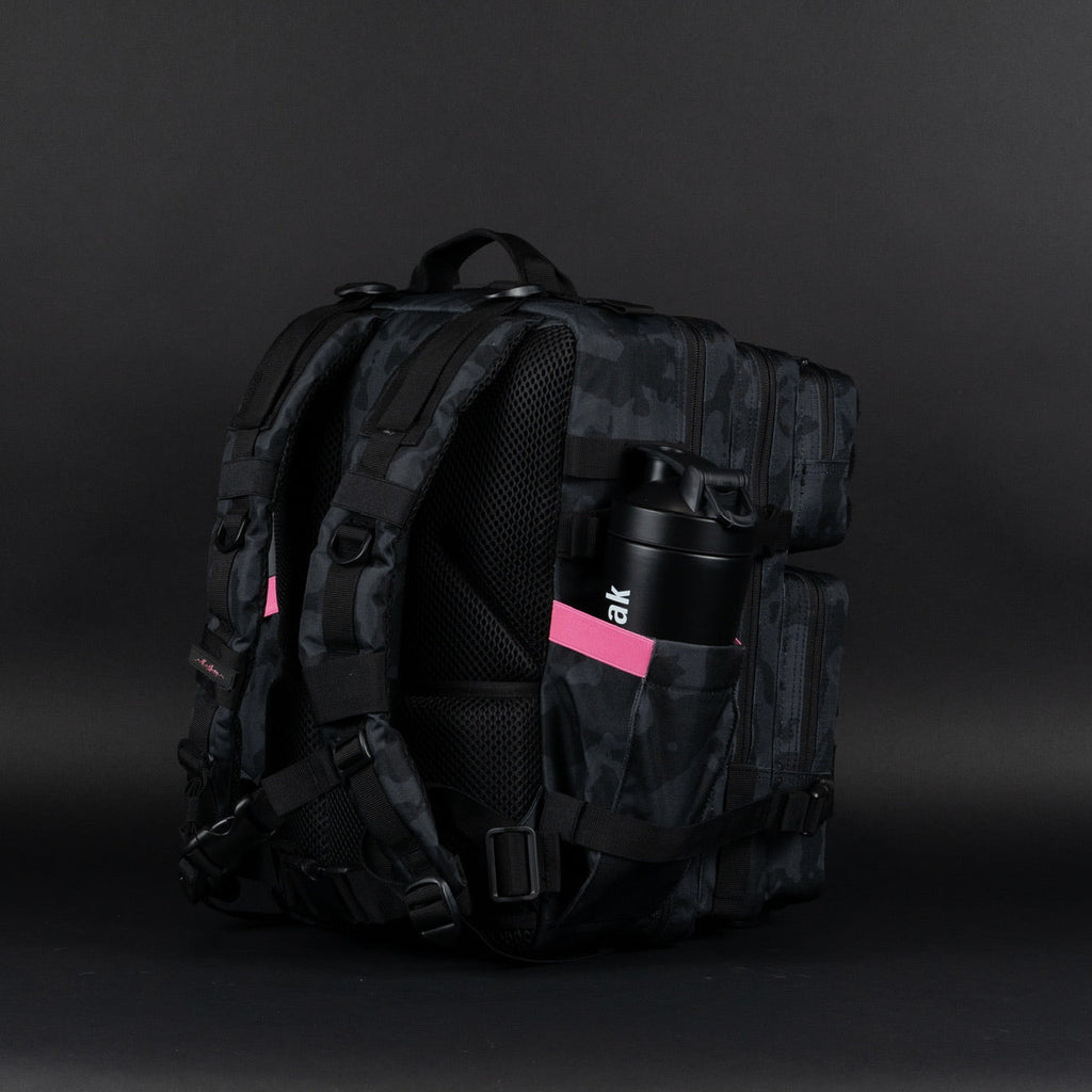 35L Backpack Black Hearts