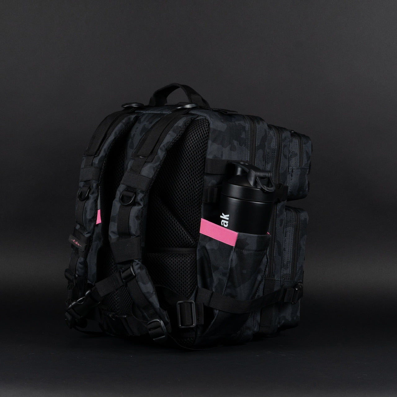 35L Backpack Black Hearts