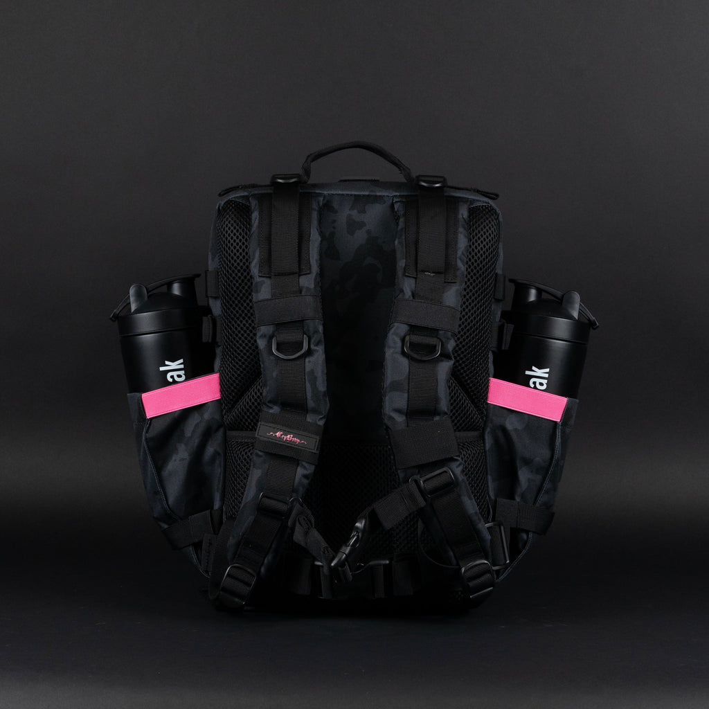 35L Backpack Black Hearts