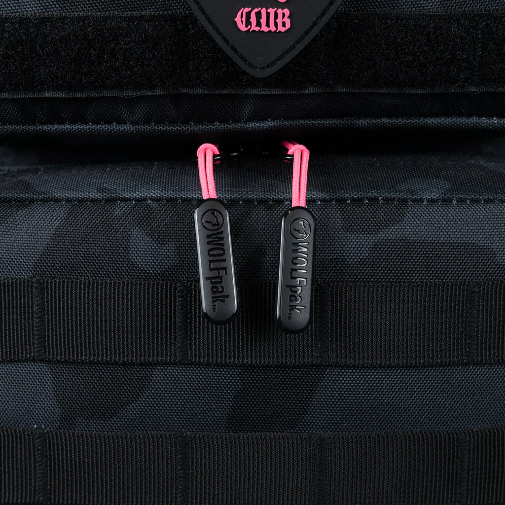 35L Backpack Black Hearts