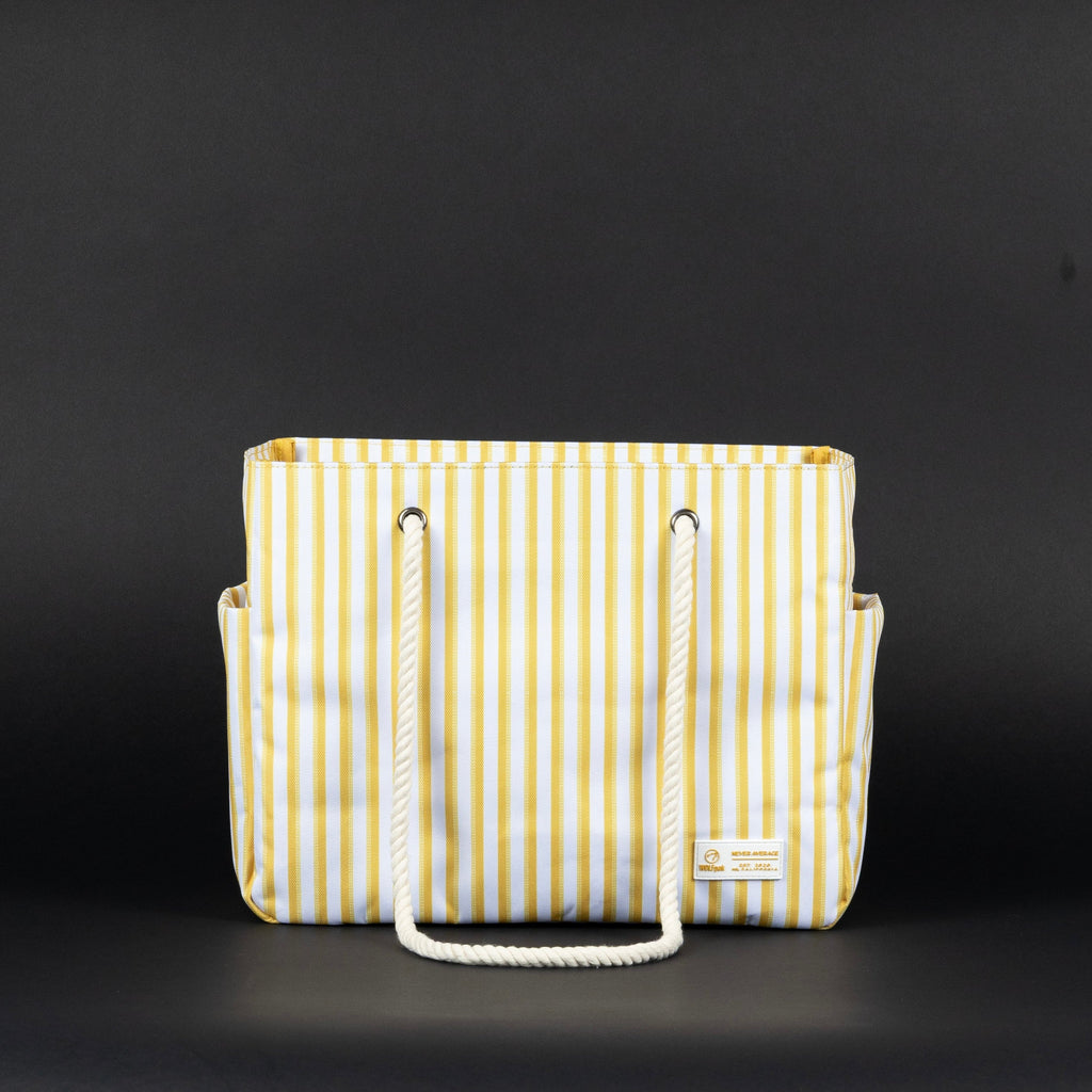 Tote Bag Yellow Stripes