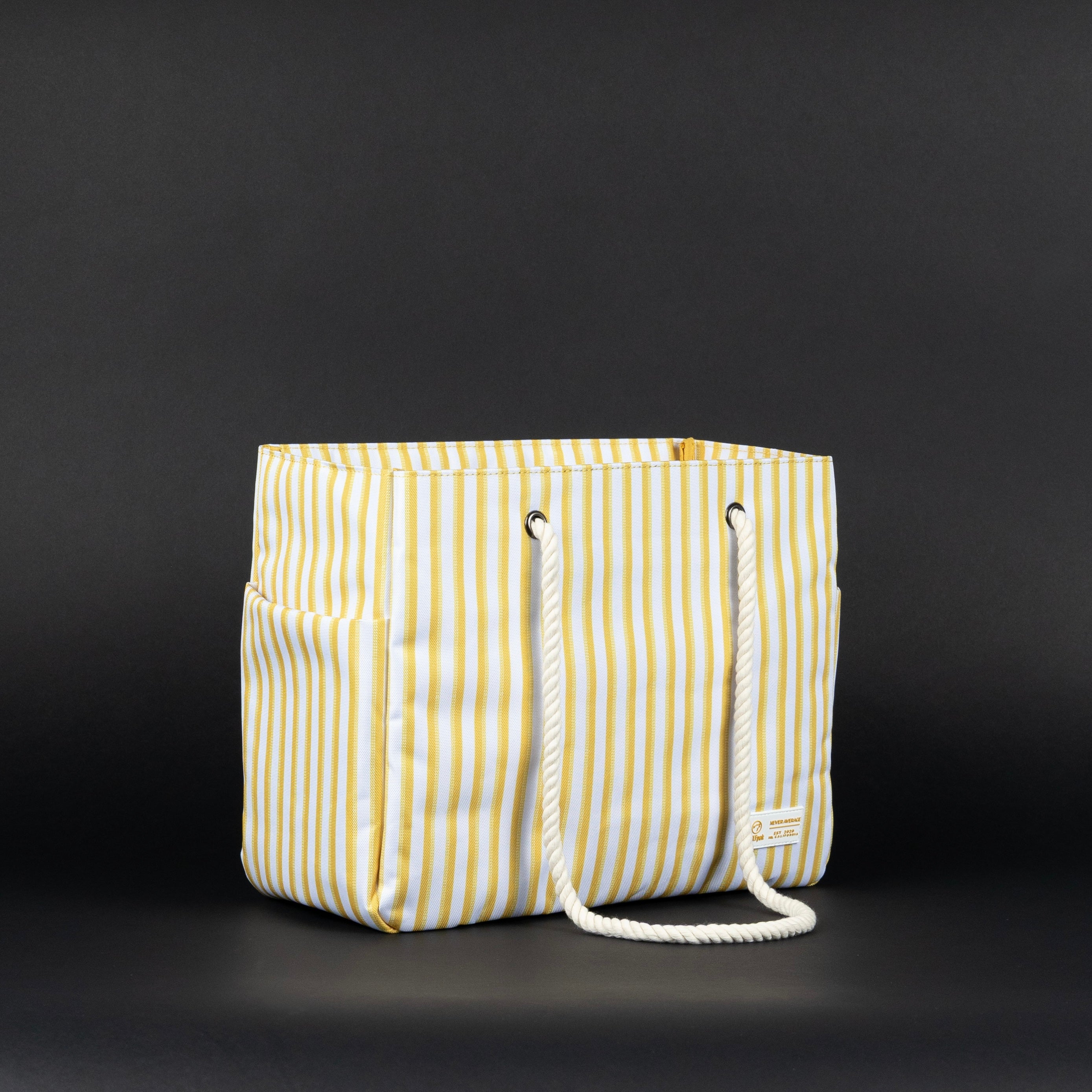 Tote Bag Yellow Stripes
