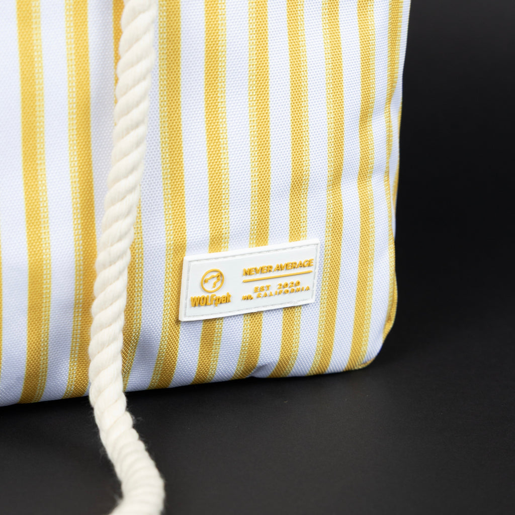 Tote Bag Yellow Stripes