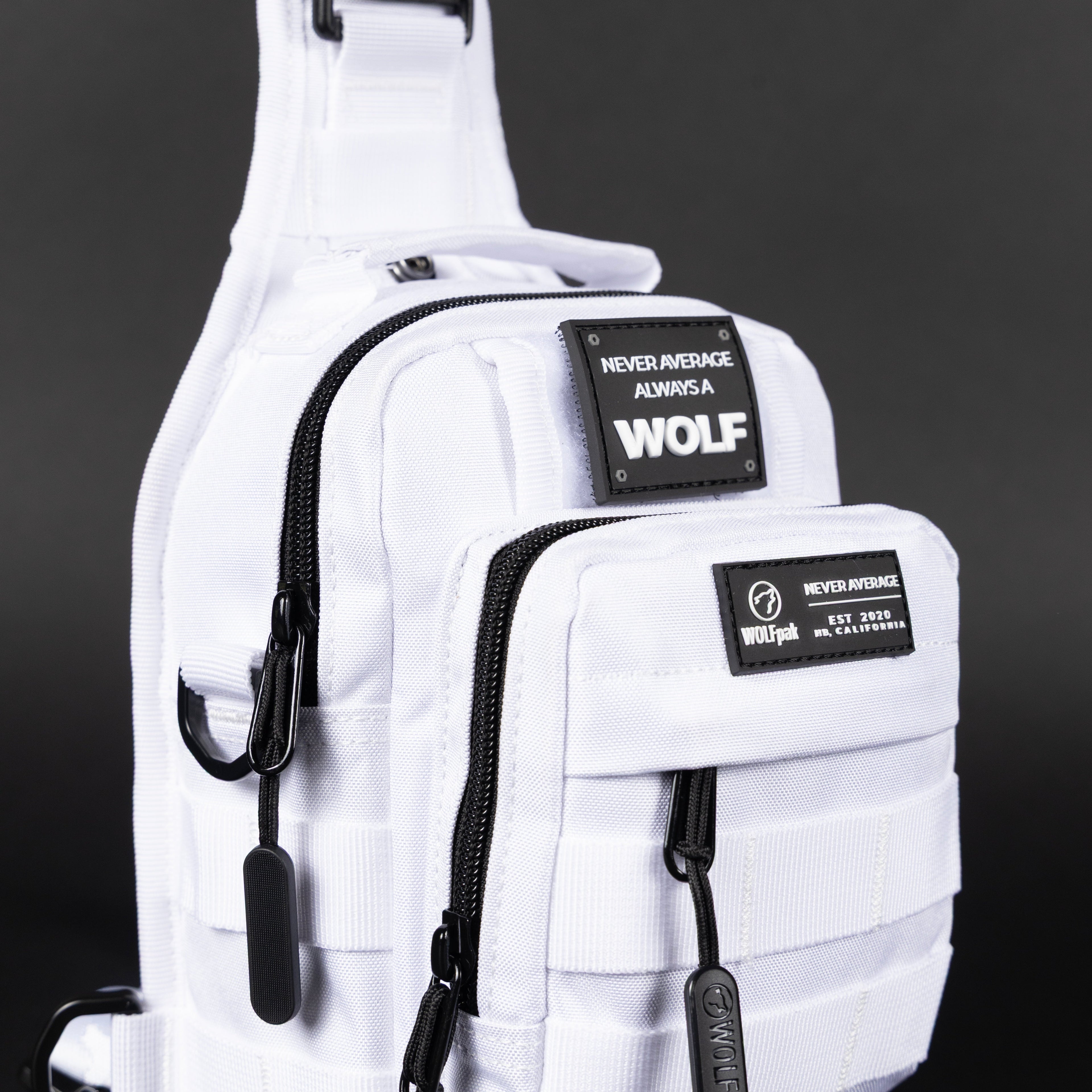 4L Mini Tactical Sling Bag Polar White