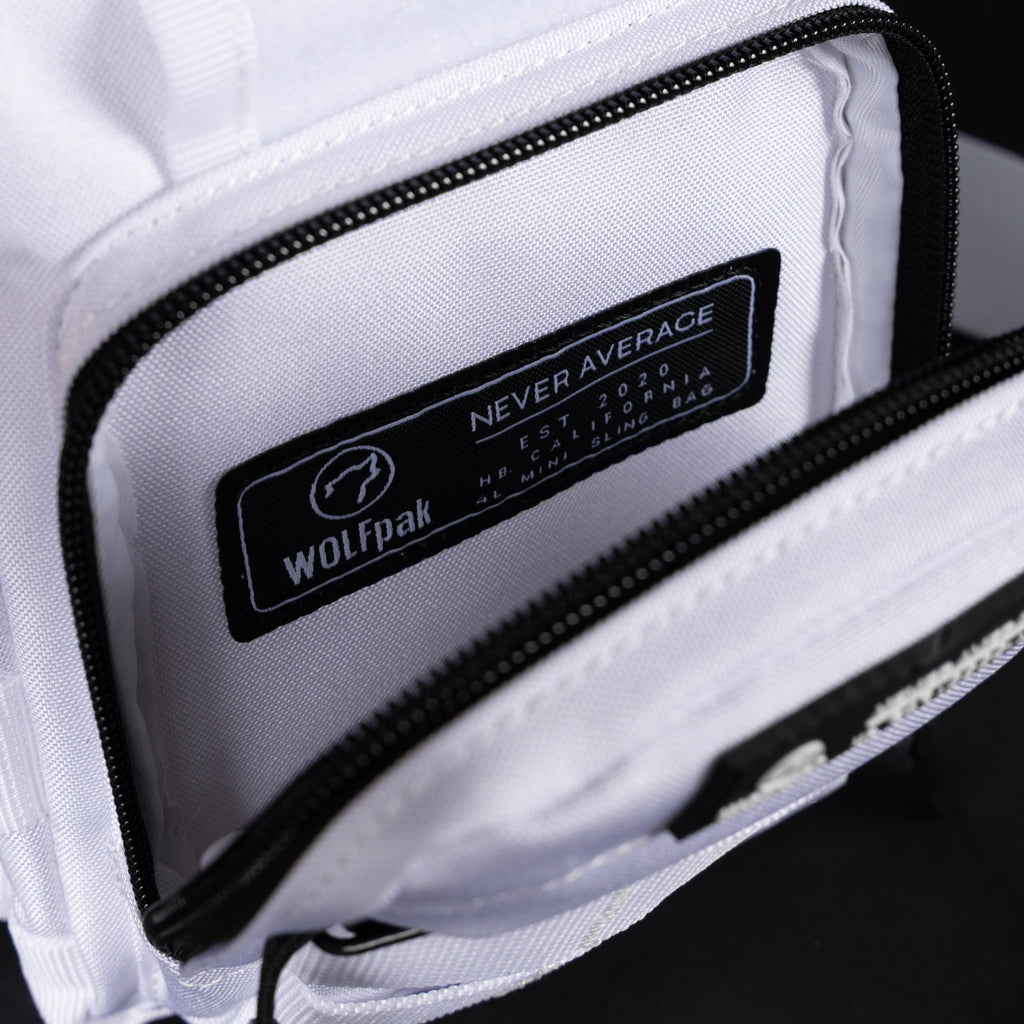 4L Mini Tactical Sling Bag Polar White