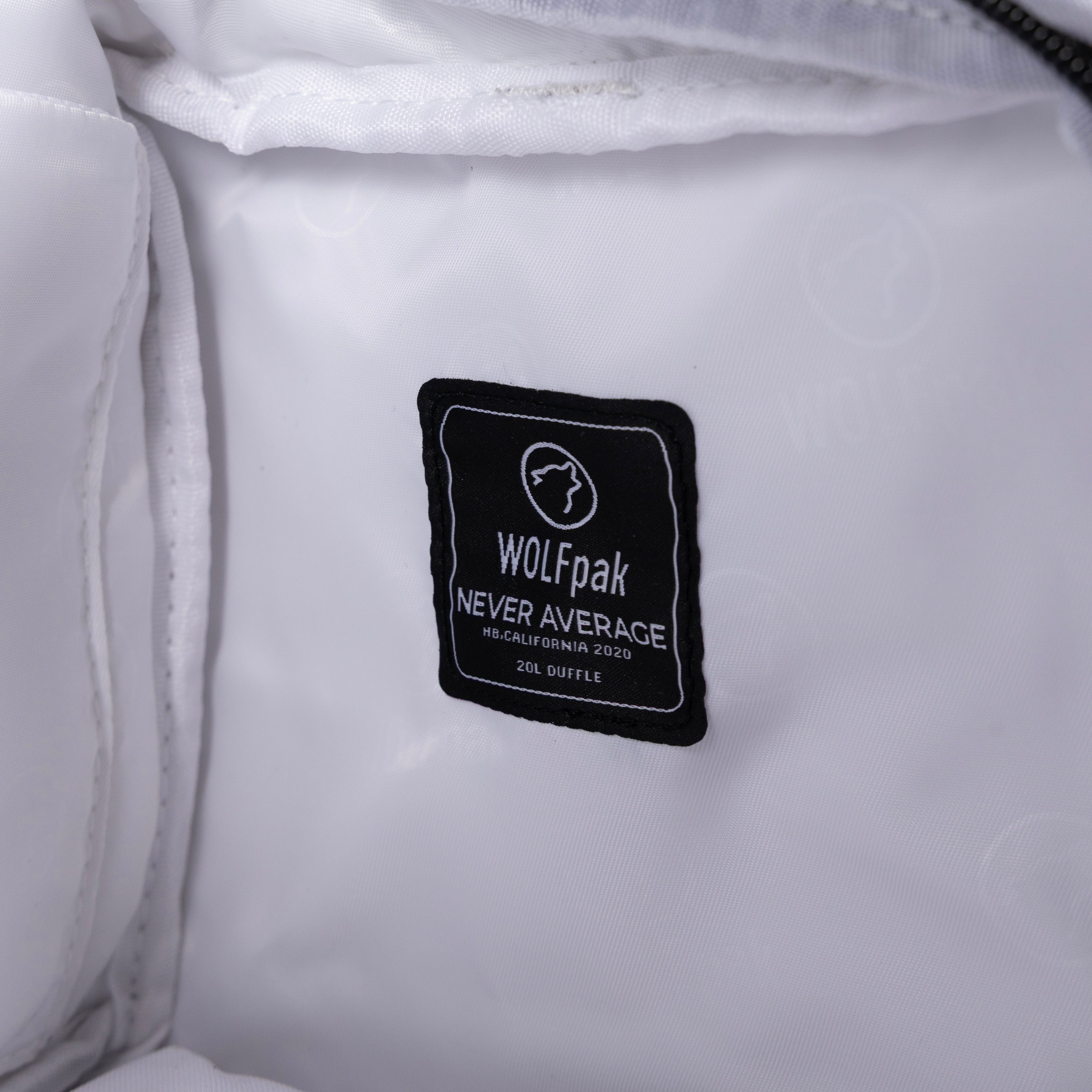 20L Mini Duffle Bag Polar White