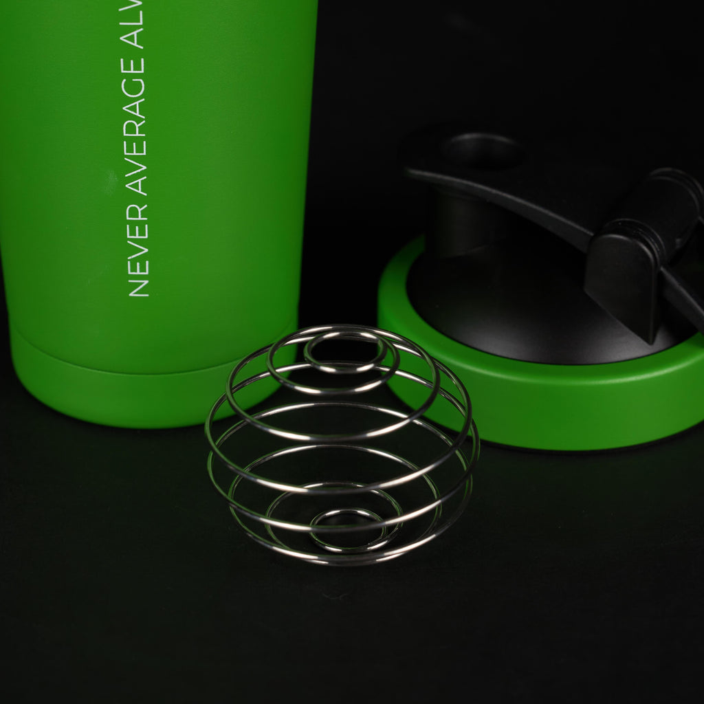 Green With White Shaker