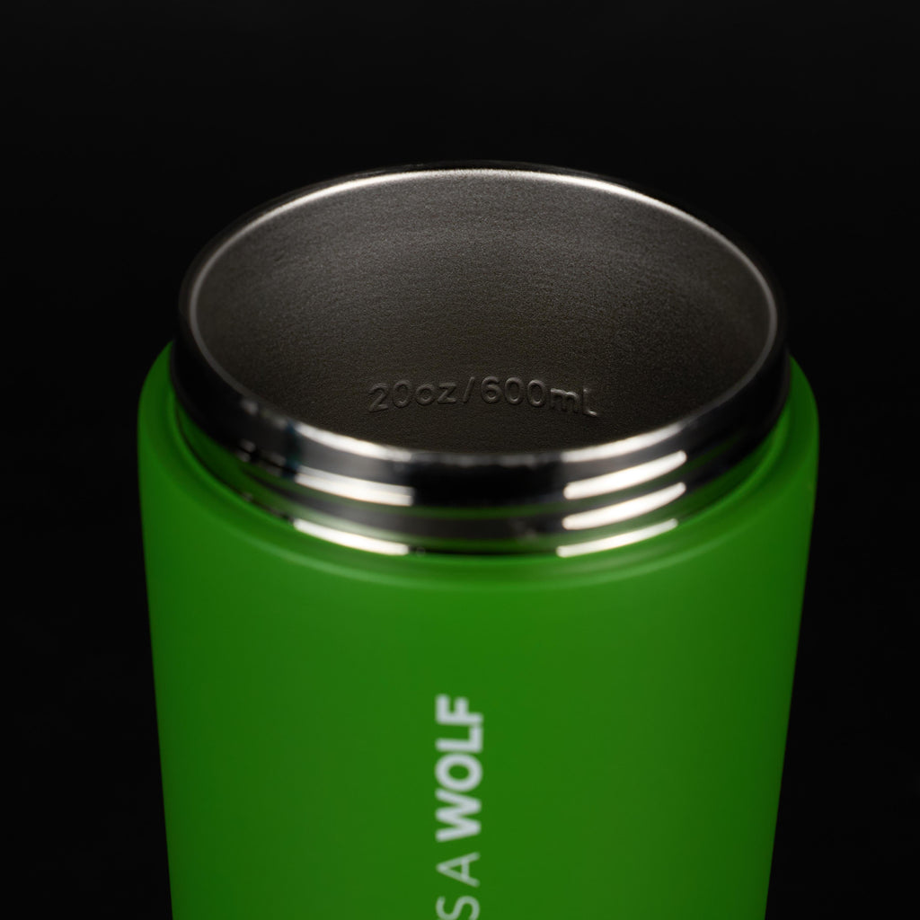 Green With White Shaker