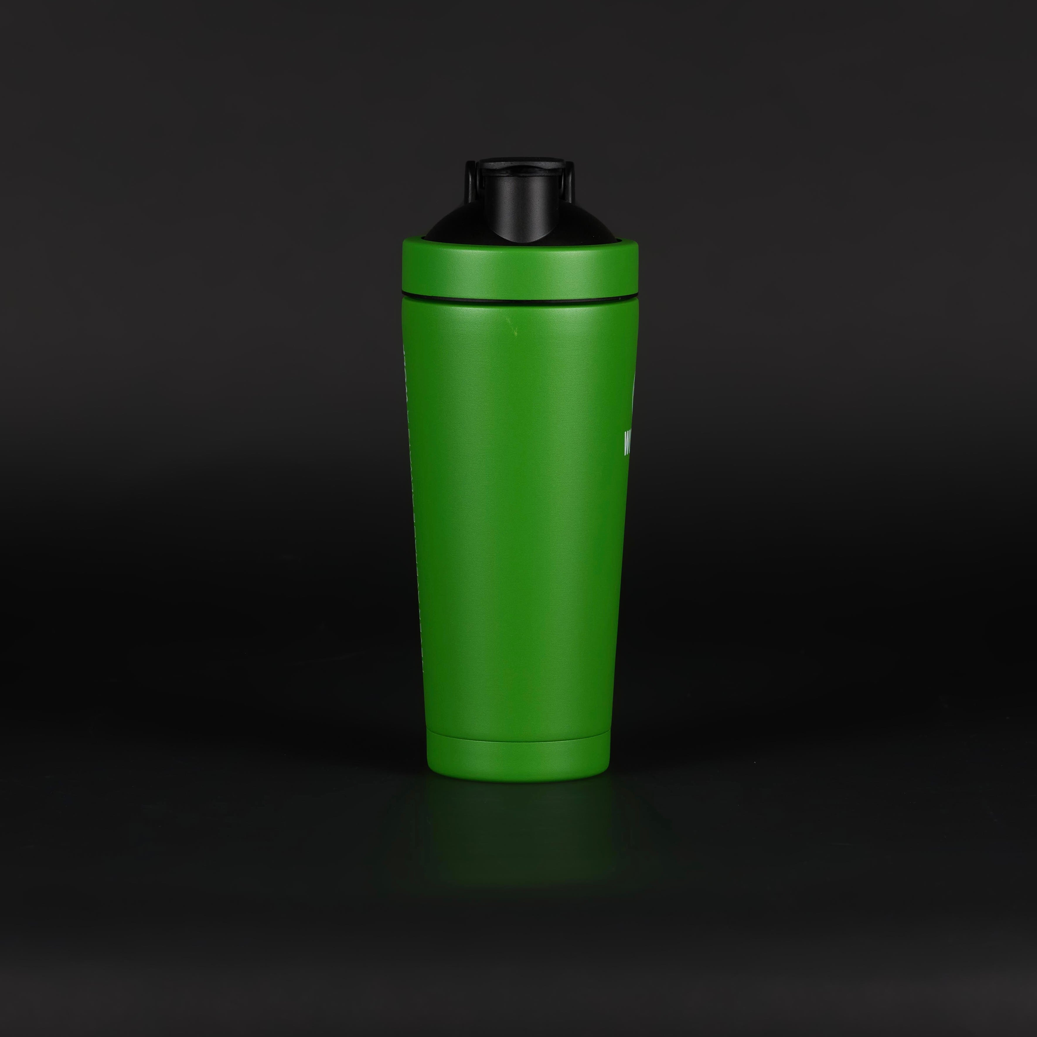 Green With White Shaker