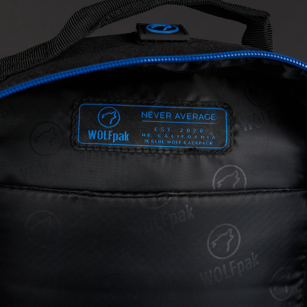 9L Backpack Mini Blue Wolf