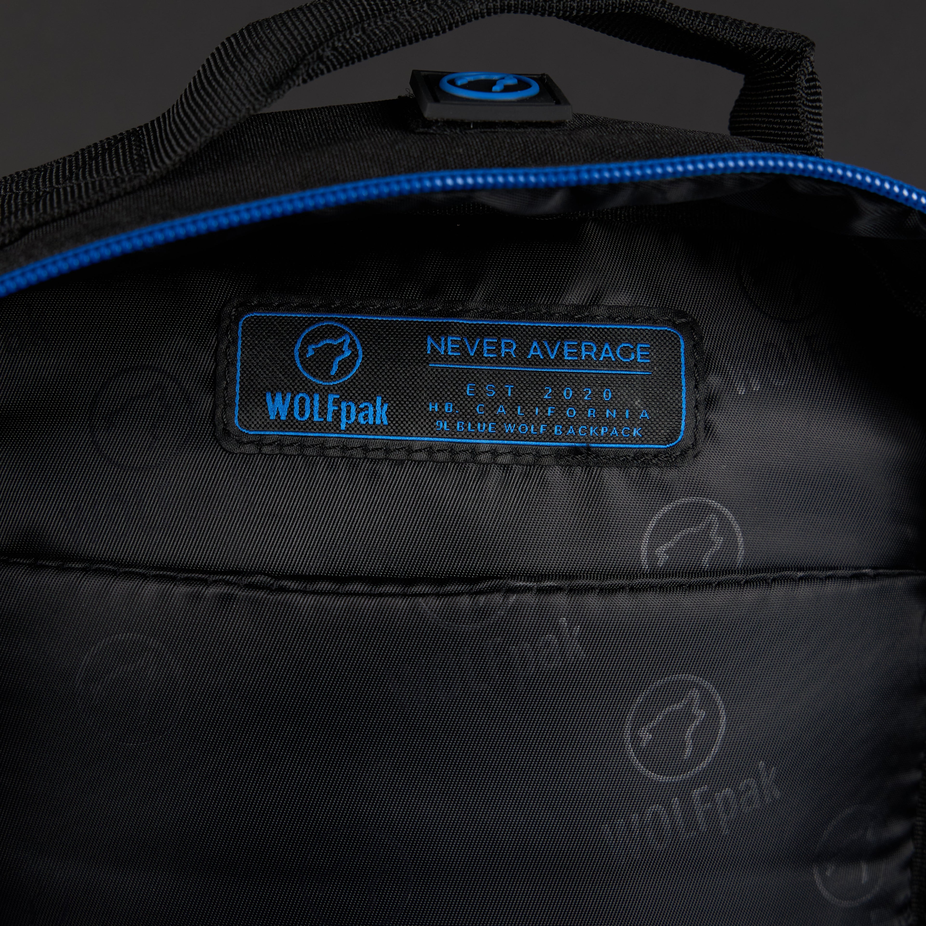 9L Backpack Mini Blue Wolf