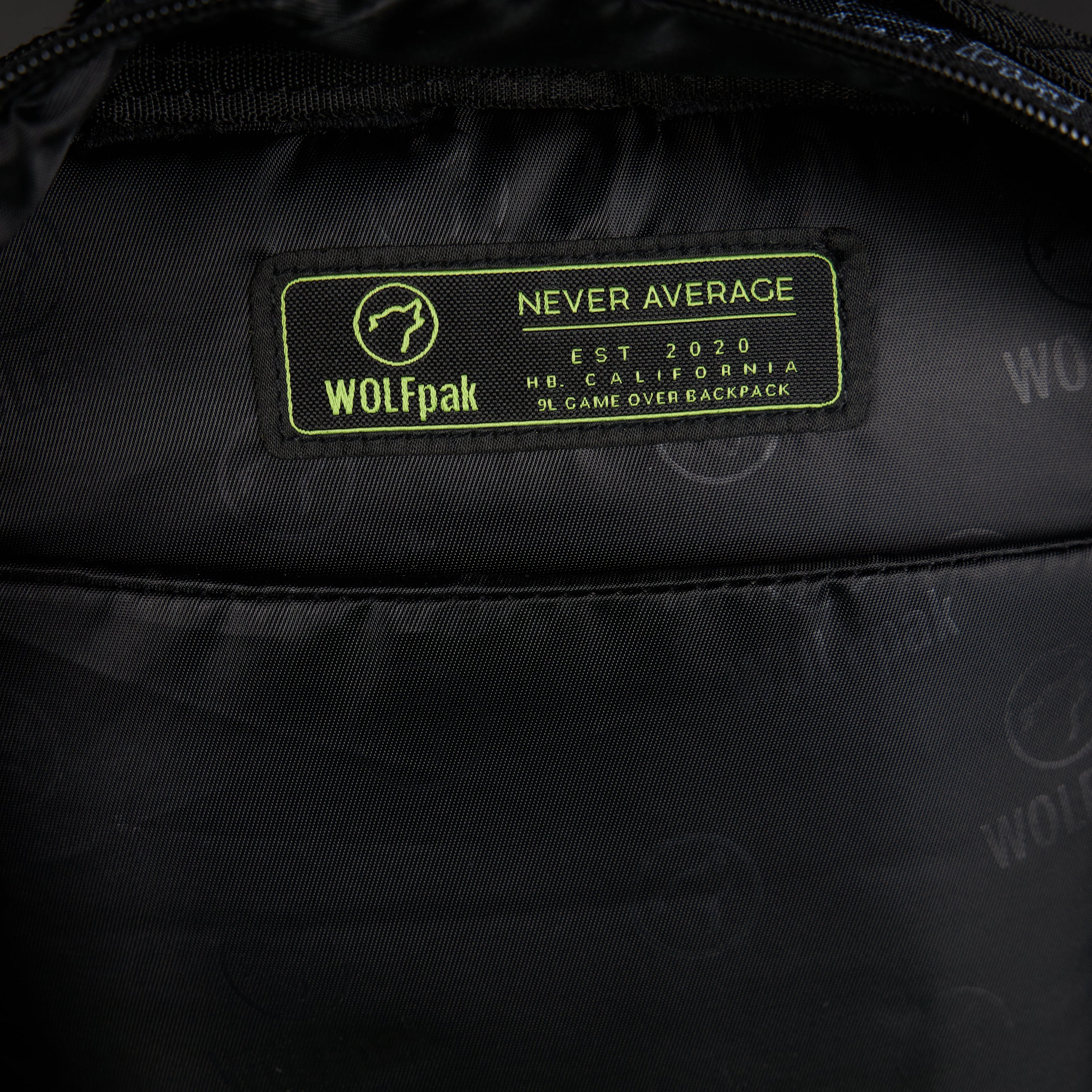 9L Backpack Mini Game Over