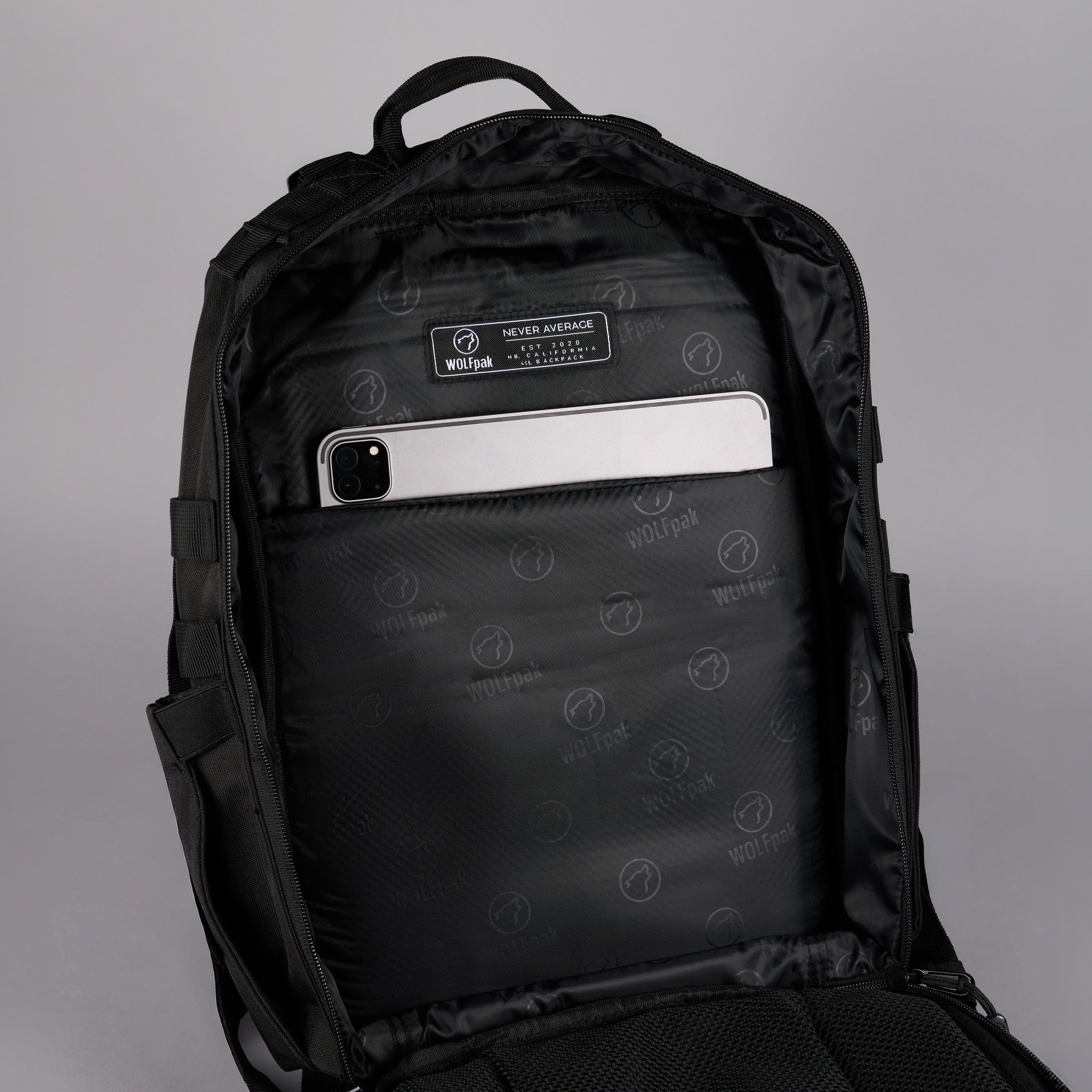 45L Backpack Alpha Black