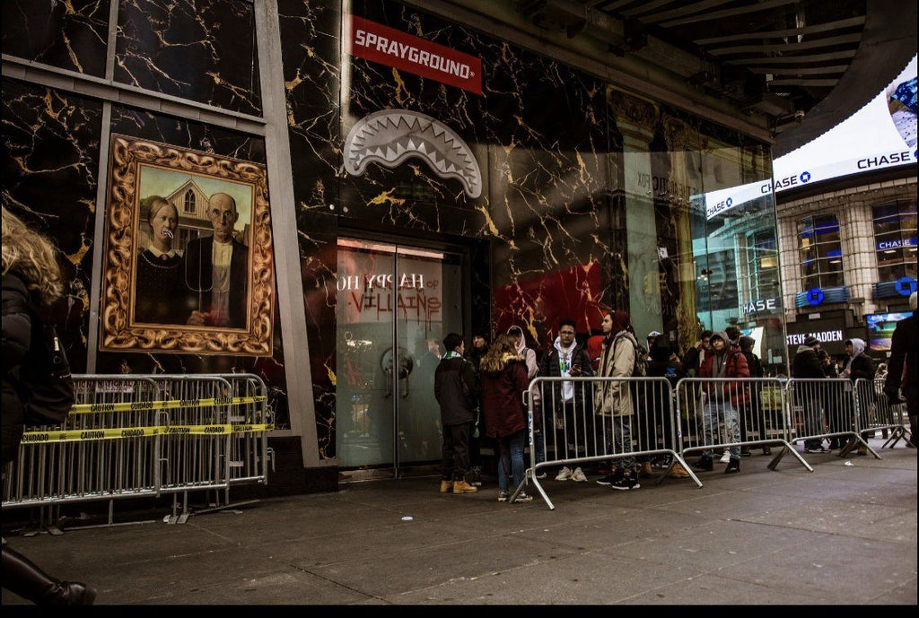 SANDFLOWER COLLABORATION VILLAINS LONG SLEEVE TEE